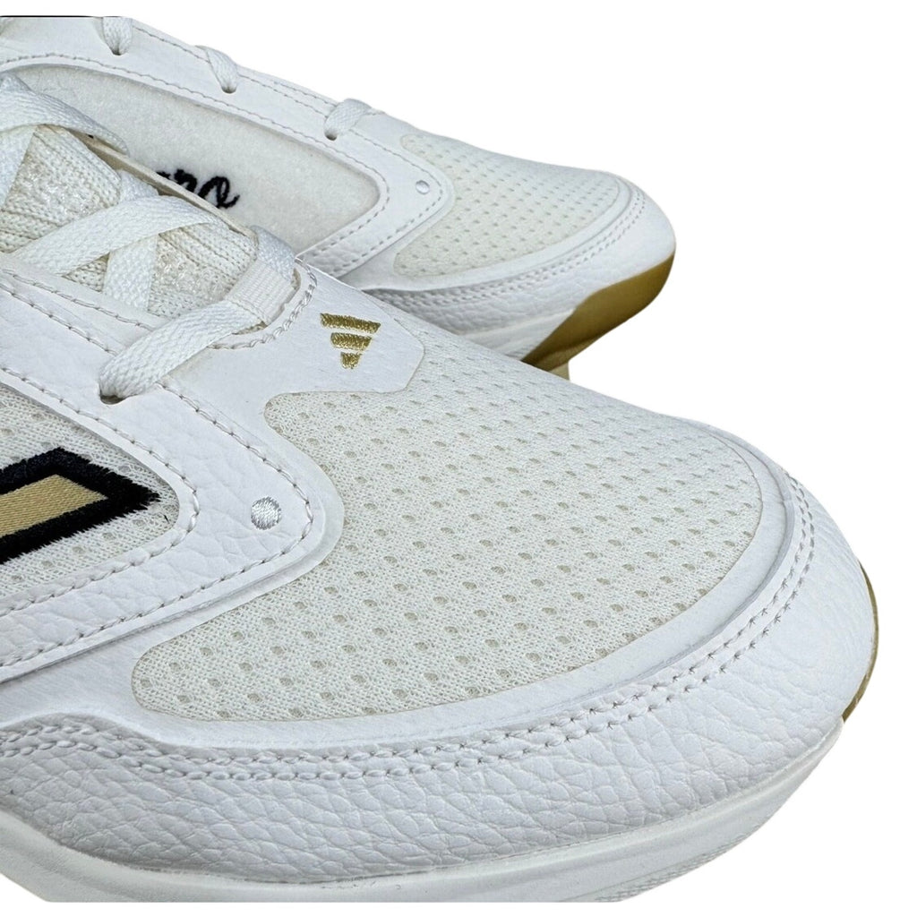 Adidas Women's PureHustle 3 Elite Metal Softball Cleats Sz 13 White Gold ID7638