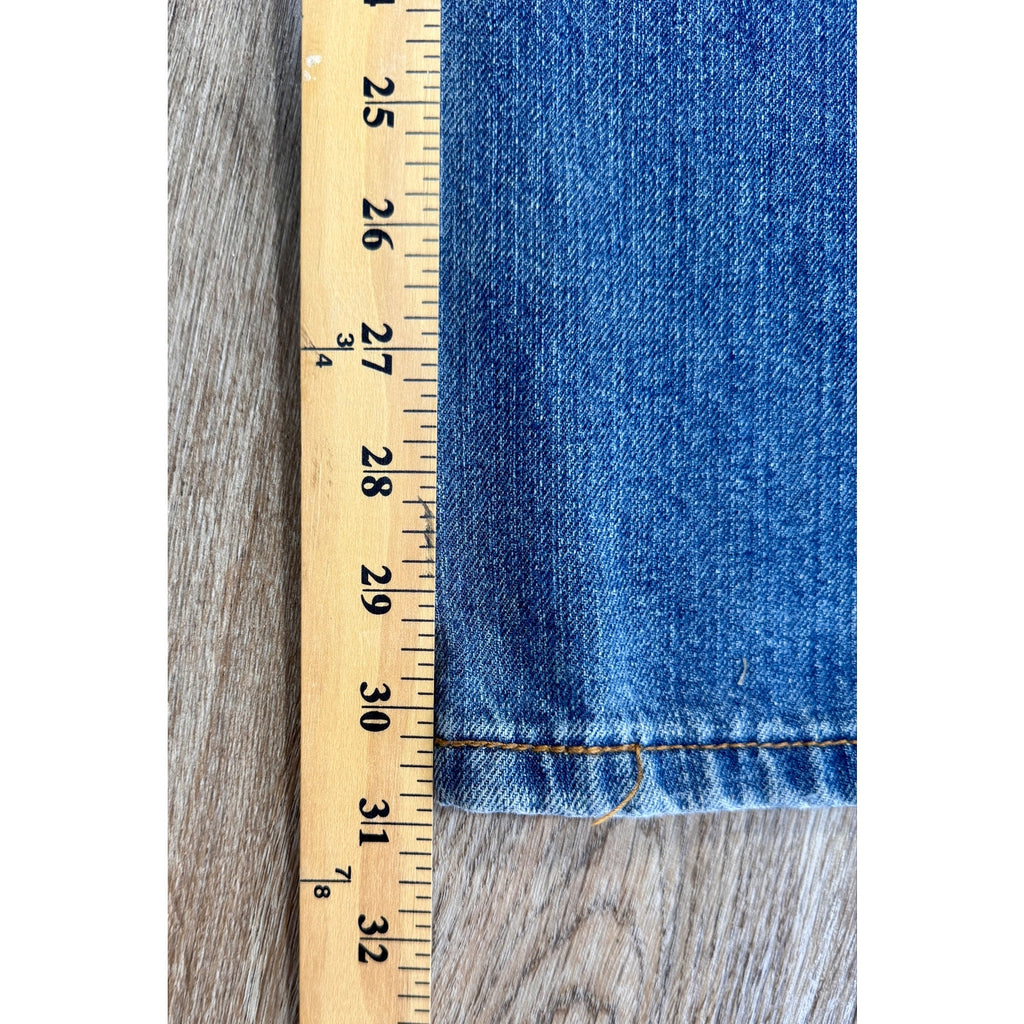 NBN Gear Embroidered Flap Pocket Jeans Men’s 42x32 Baggy Y2K Blue Denim Skater