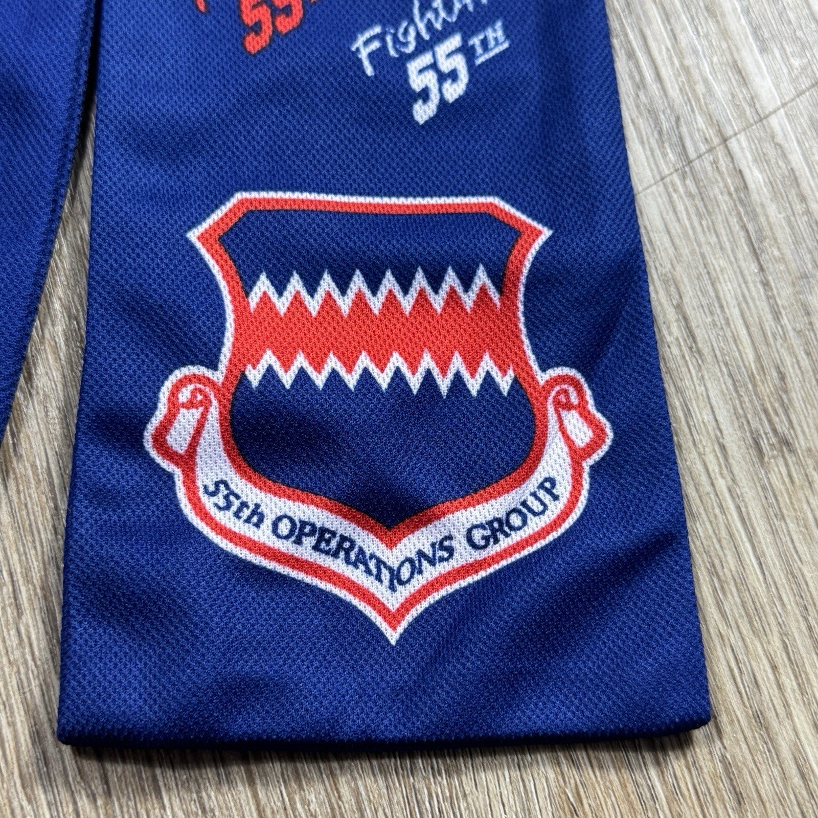 Air Force Pilot Scarf Rakkel Rama World 55th Operations Group Offutt AFB 2001
