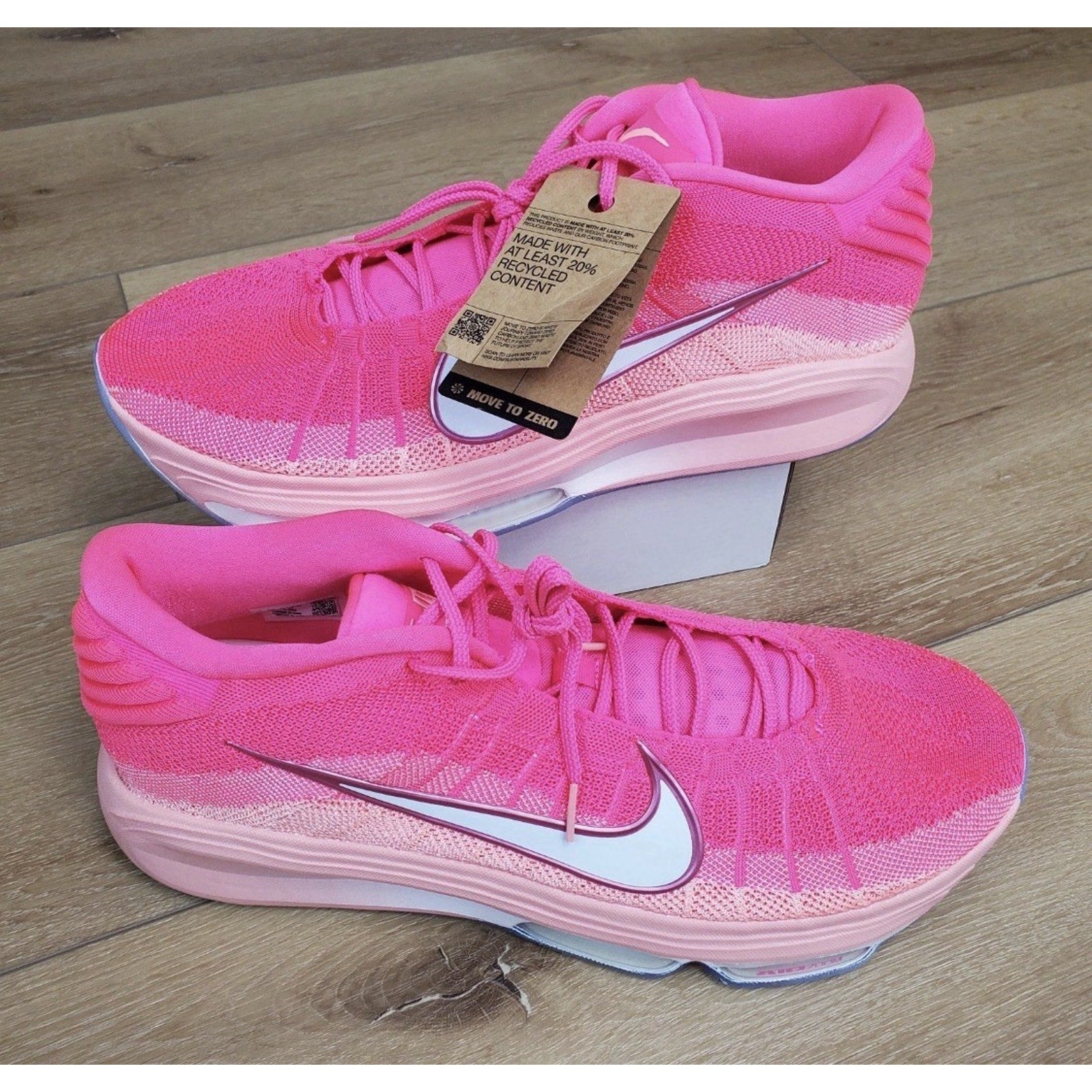 Nike Air Zoom GT Hustle 3 Kay Yow Cancer Awareness TB Promo HQ4996-600 Sz 21 PE