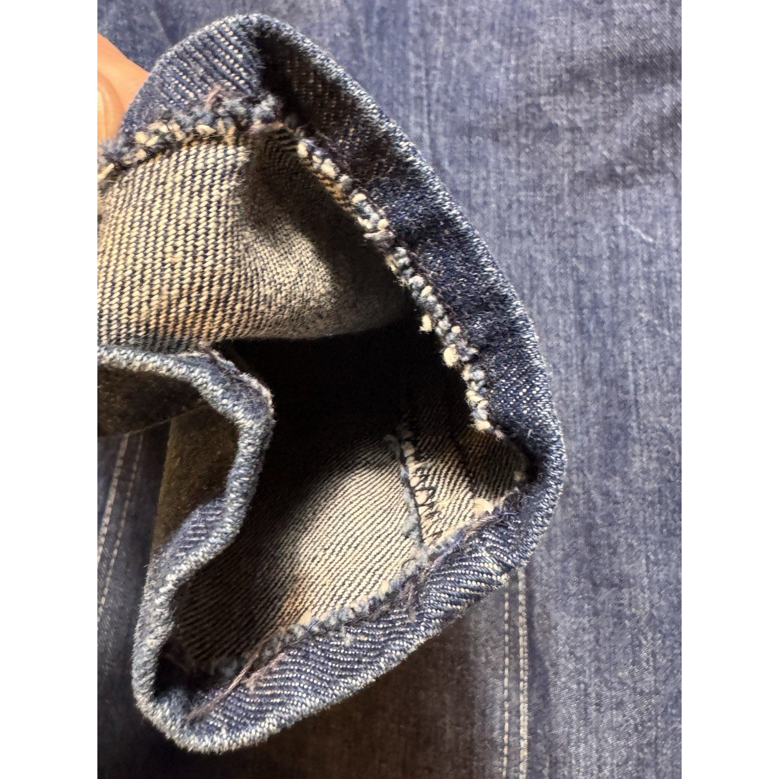 Vtg 80s 90s Matt Andrews Denim Blazer Jacket Sz 44 XL Blue Y2K