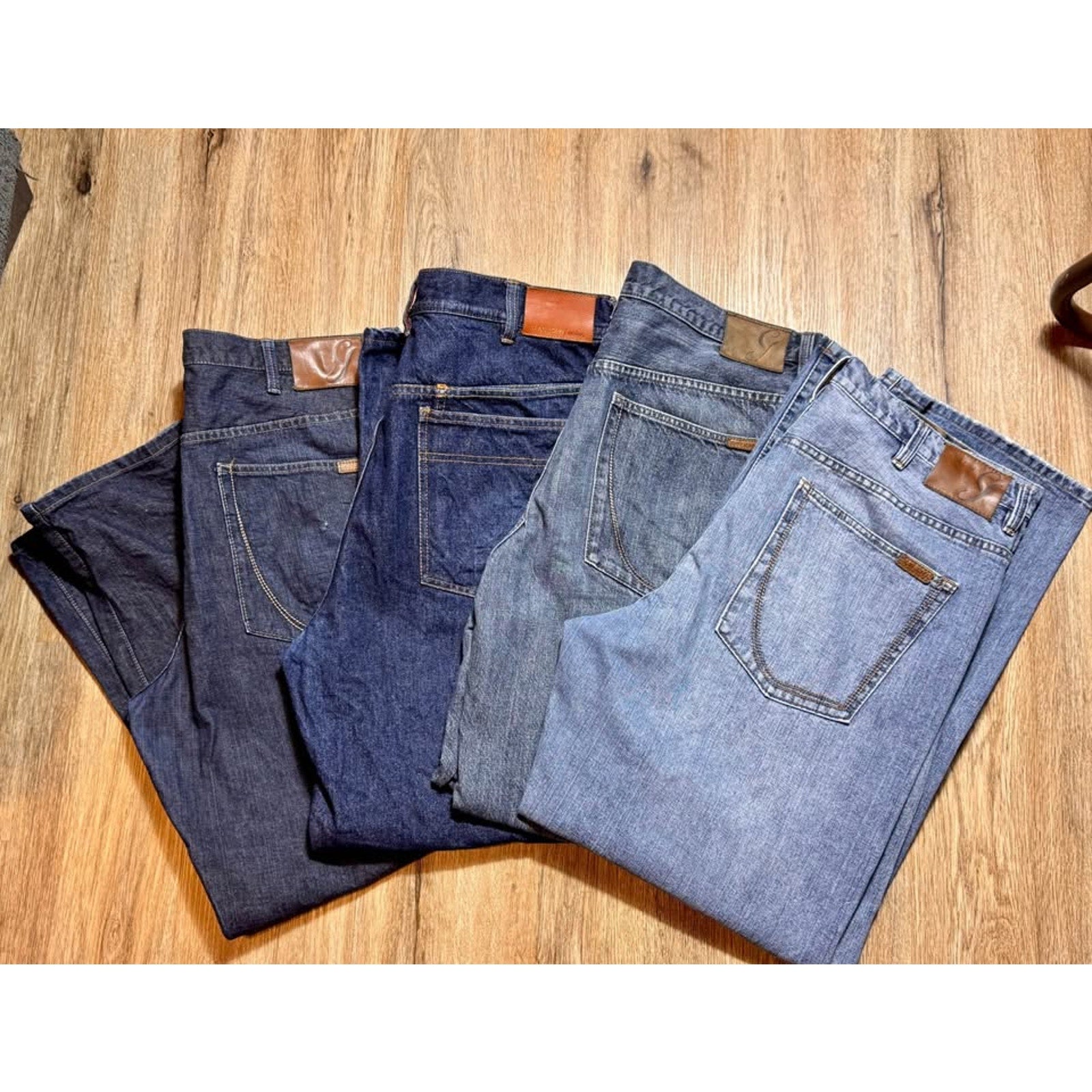 Sean John Premium Denim Men’s Jeans Lot W38–39 Mixed Wash Relaxed & Loose Fit Y2K Hip Hop