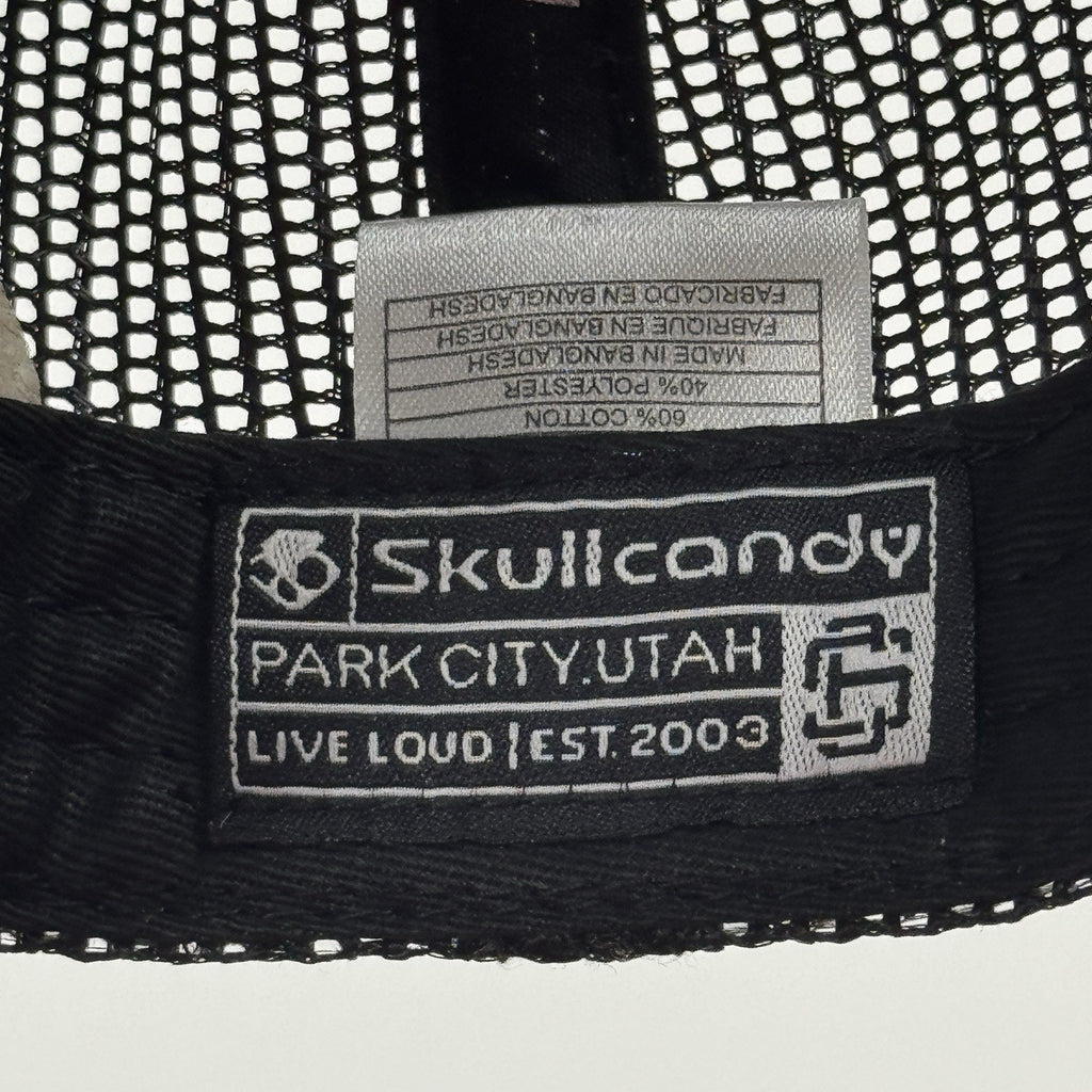 Skullcandy x The Joint Las Vegas Hard Rock Trucker Hat Rare Promo Y2K Snapback