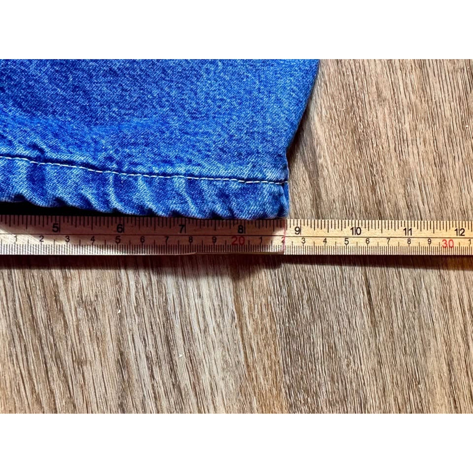 Polar King by Key flannel‑lined carpenter jeans, size 46x32, relaxed fit workwear style.