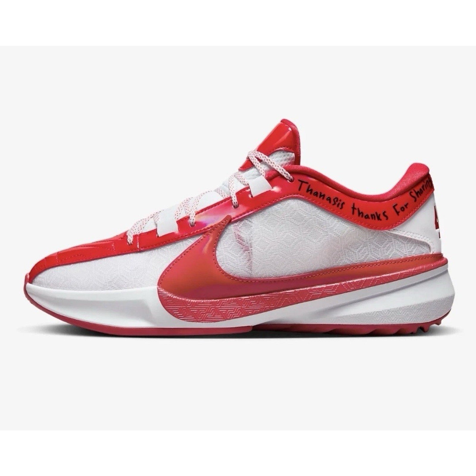 Nike Zoom Freak 5 All-Star Game 2024 Red White Sz 14 FV1933-600 Giannis
