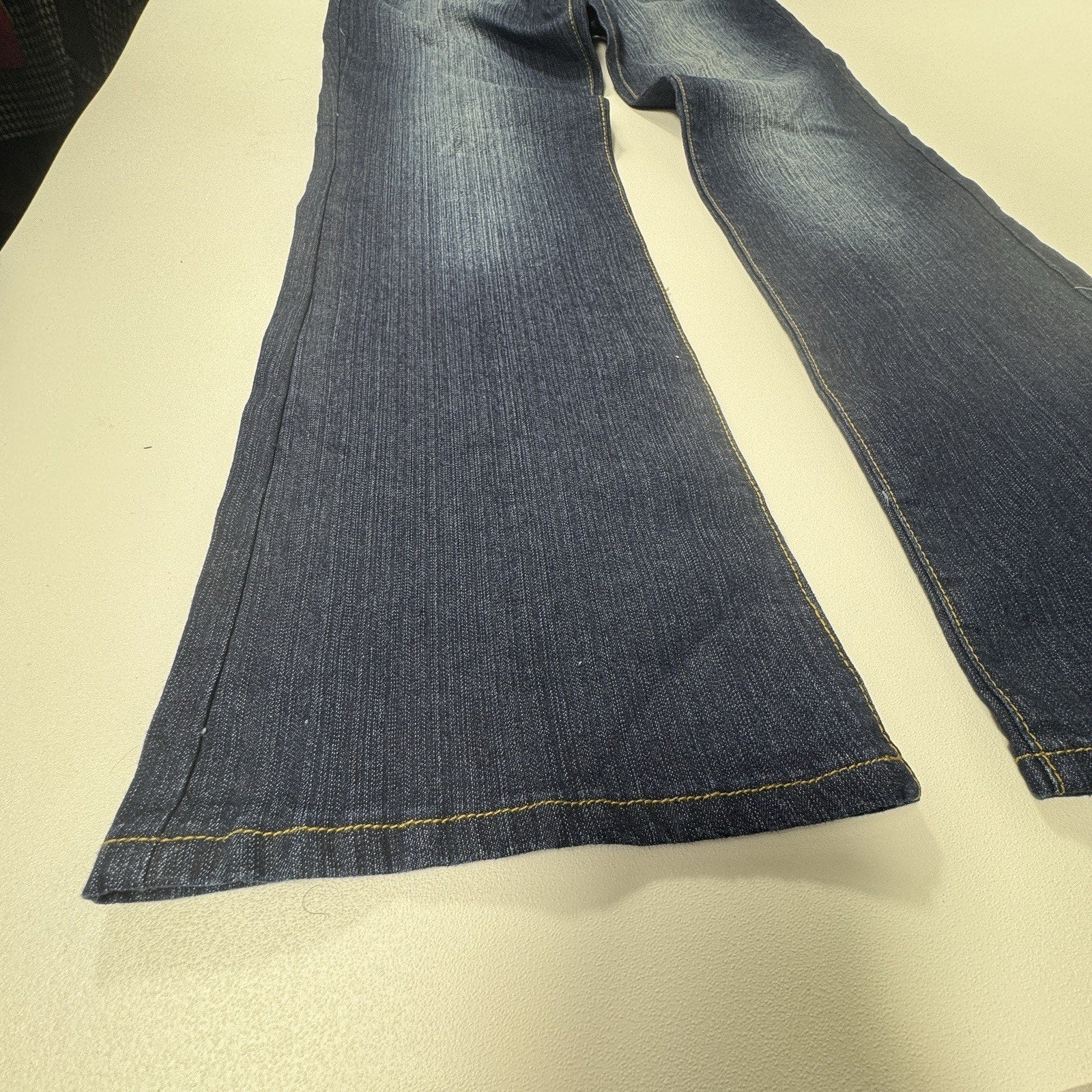 Southpole Studded Pocket Flare Bootcut Jeans Womens Size 11 Y2K Dark Wash