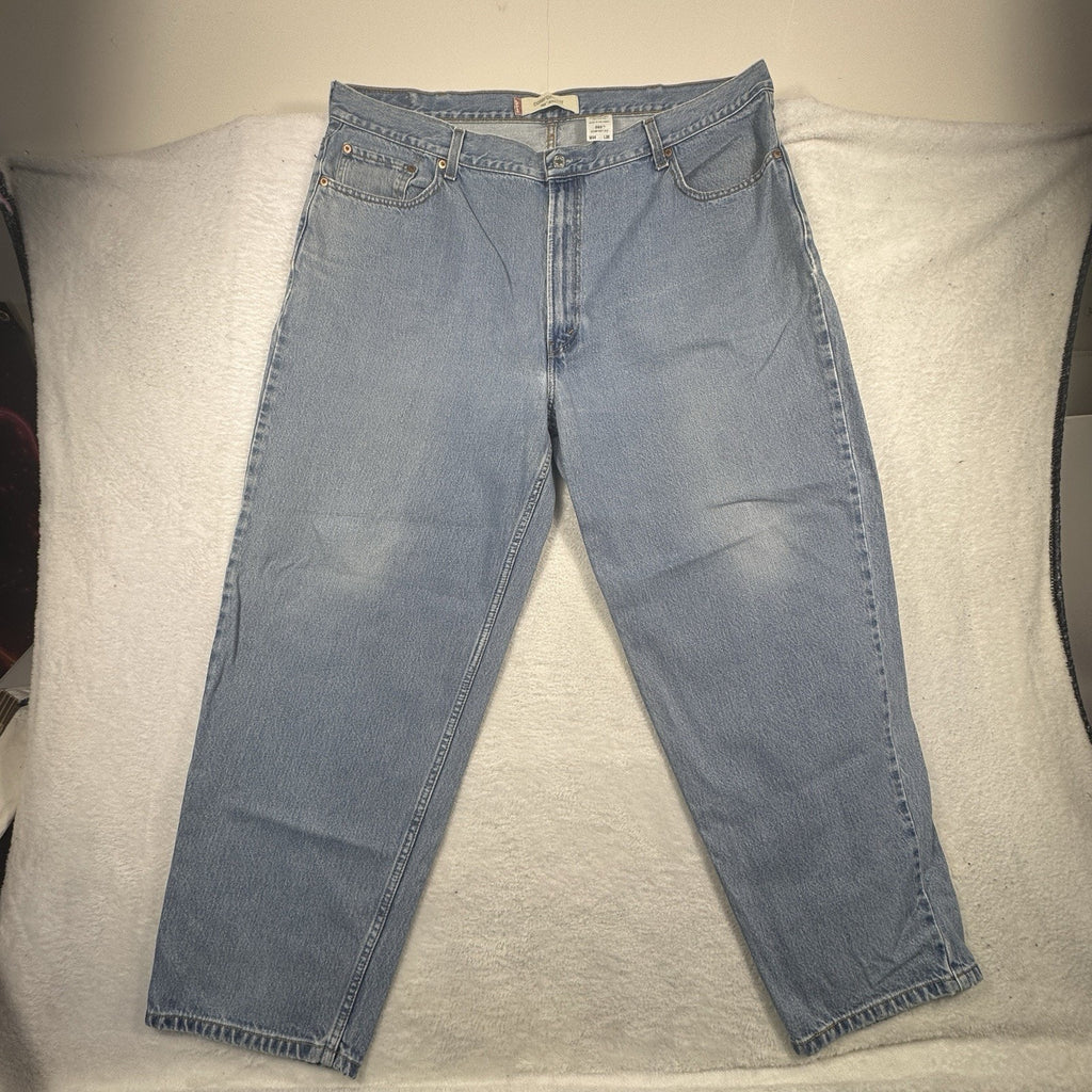 VTG 2004 Levi's 560 Comfort Fit Jeans Men's 44x30 Light Wash Relaxed Denim
