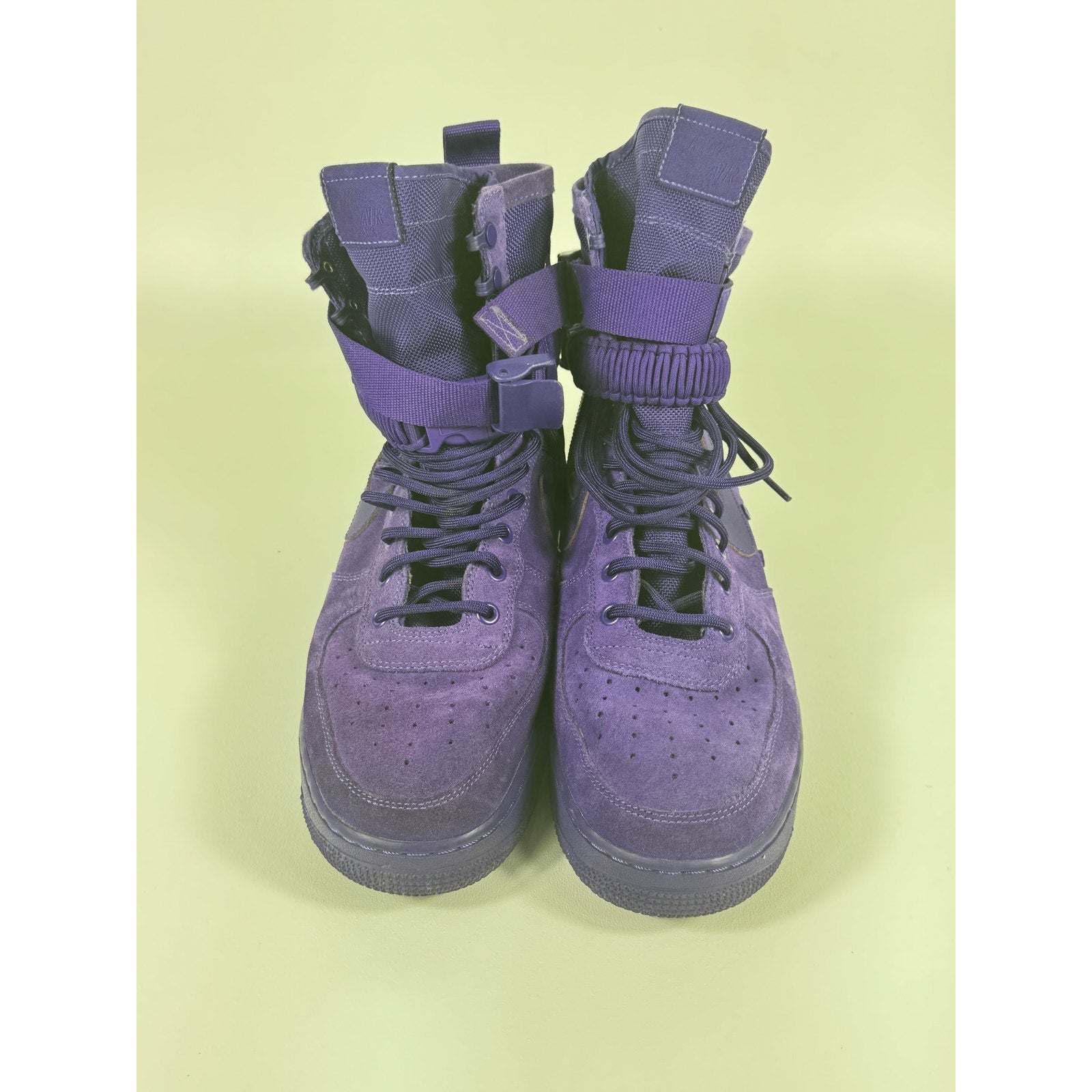 Nike SF Air Force 1 AF1 High Purple Dynasty Suede 864024-500 Mens Sz 11 2017
