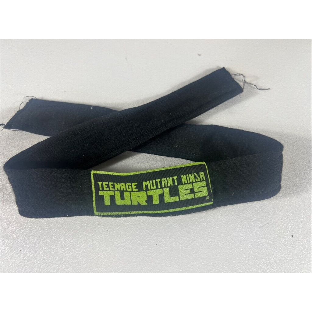 Vintage 1990 Teenage Mutant Ninja Turtles Headband TMNT Black RARE