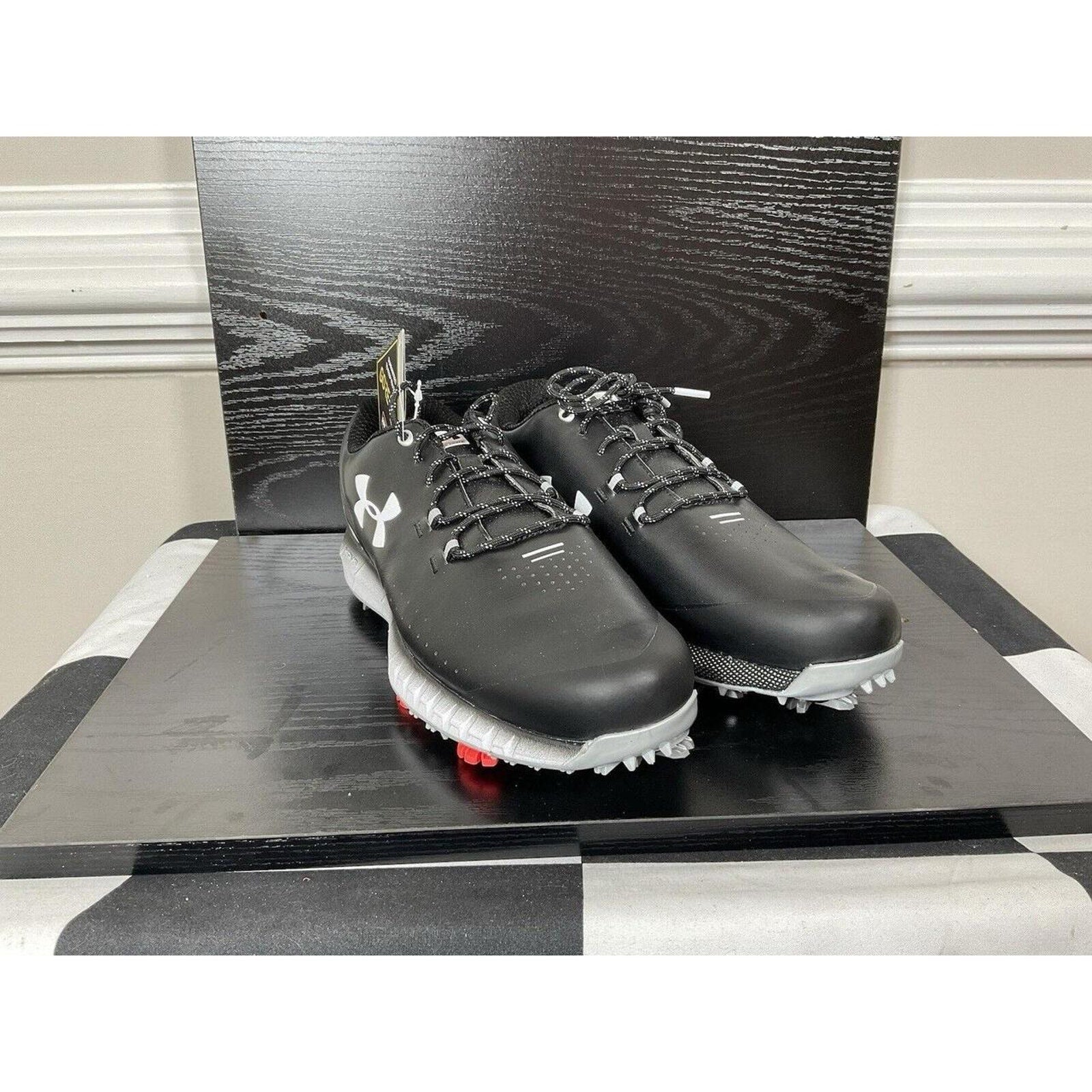 Under Armour HOVR Drive GTX E Golf Shoes Goretex 3023326-001 Mens Sz 6