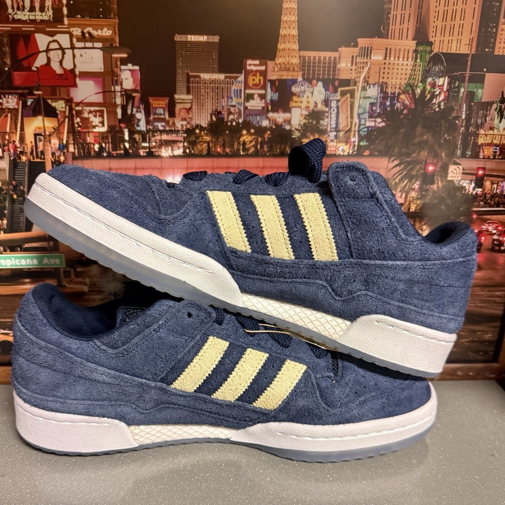 adidas Forum Low Georgia Tech Yellow Jackets M 10.5 Sneakers Casual Shoes