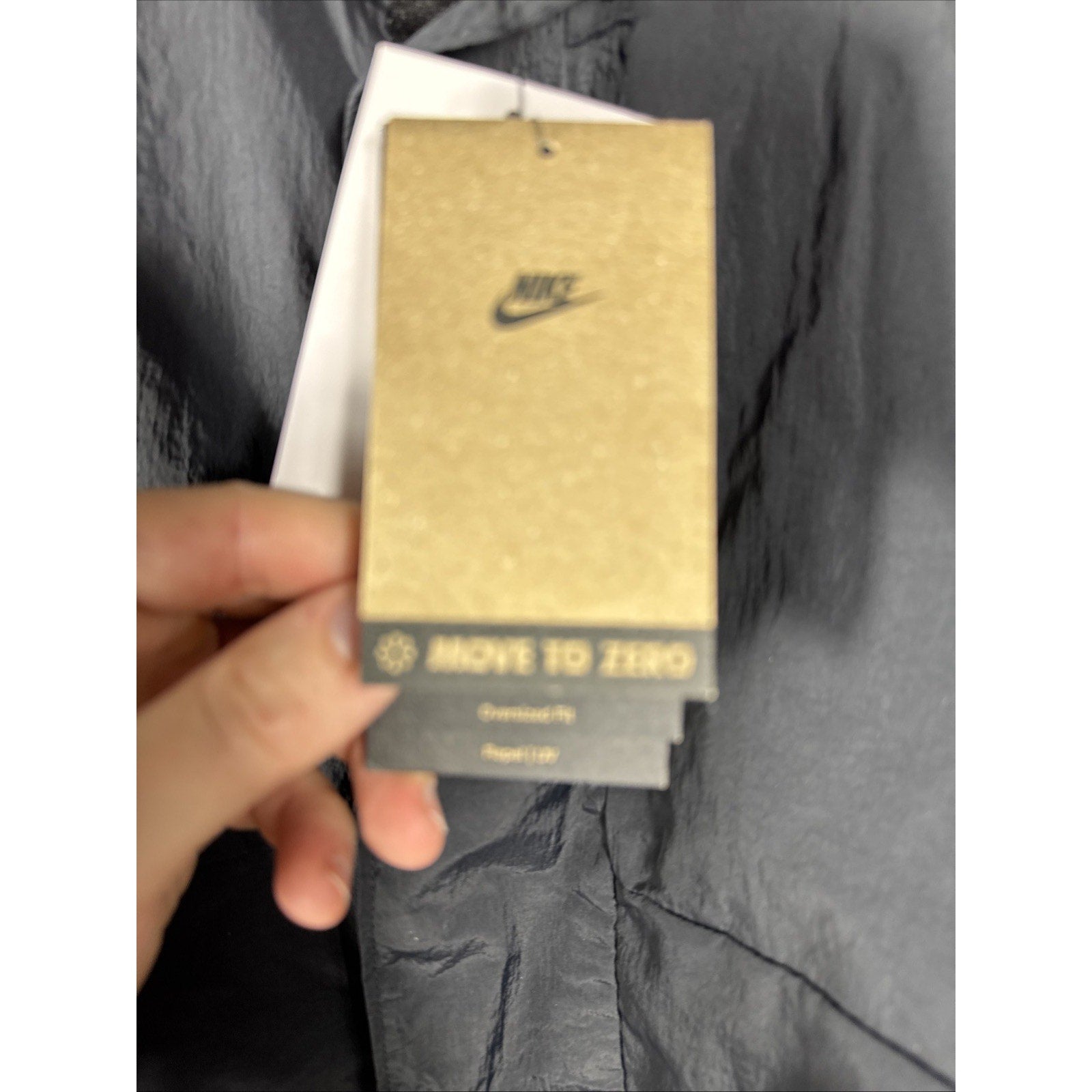 Nike Repel Oversized Jacket Mens XXL Black UPF 40+ Hooded FZ0714-010 NWT 2XL