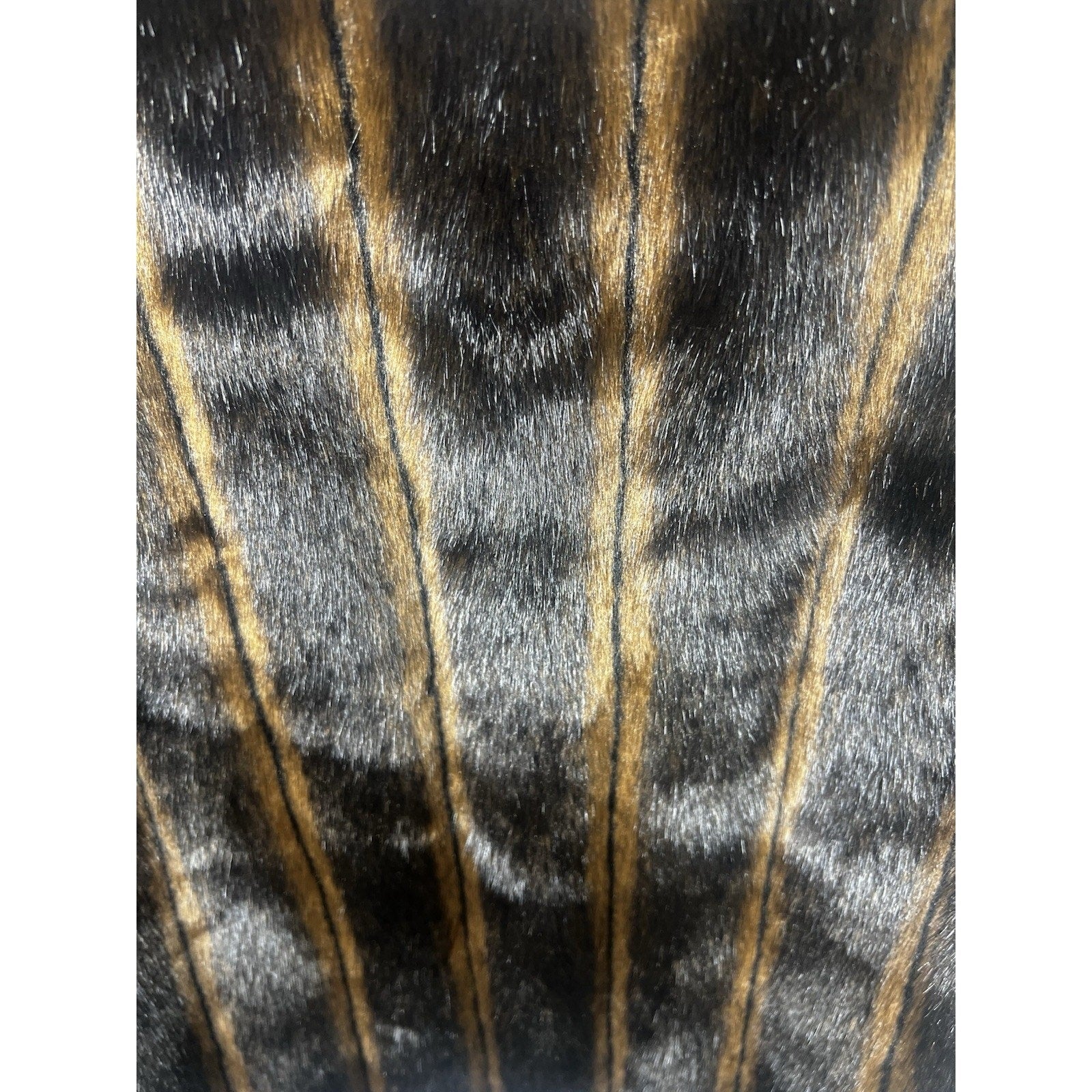 Rare VTG 1920s 1930s Luxury Sable Fur Vest Dark Brown Flapper Gatsby Art Deco M