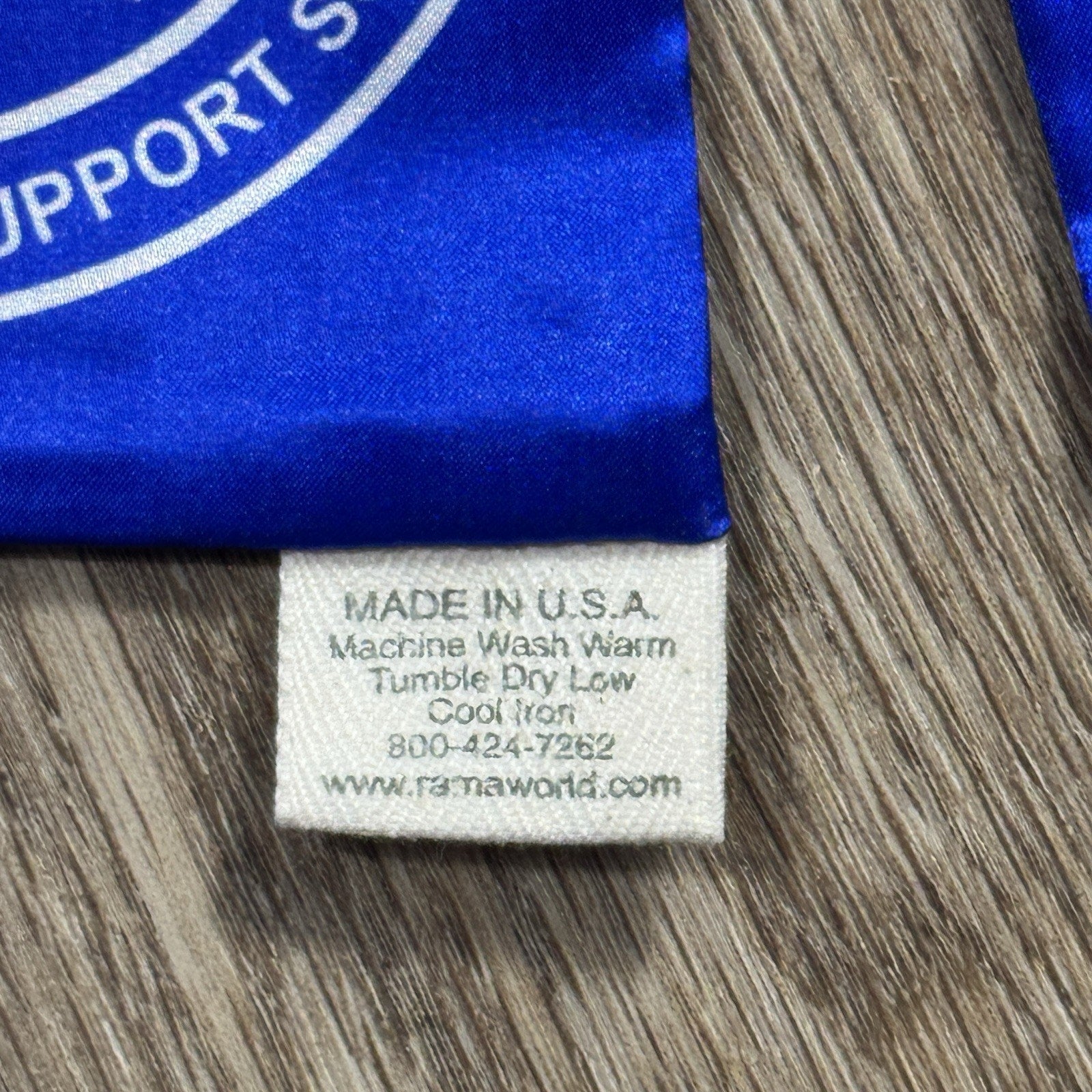 Vtg Early 2000s USAF 479th Training Support Squadron Crew Scarf Made USA Rama