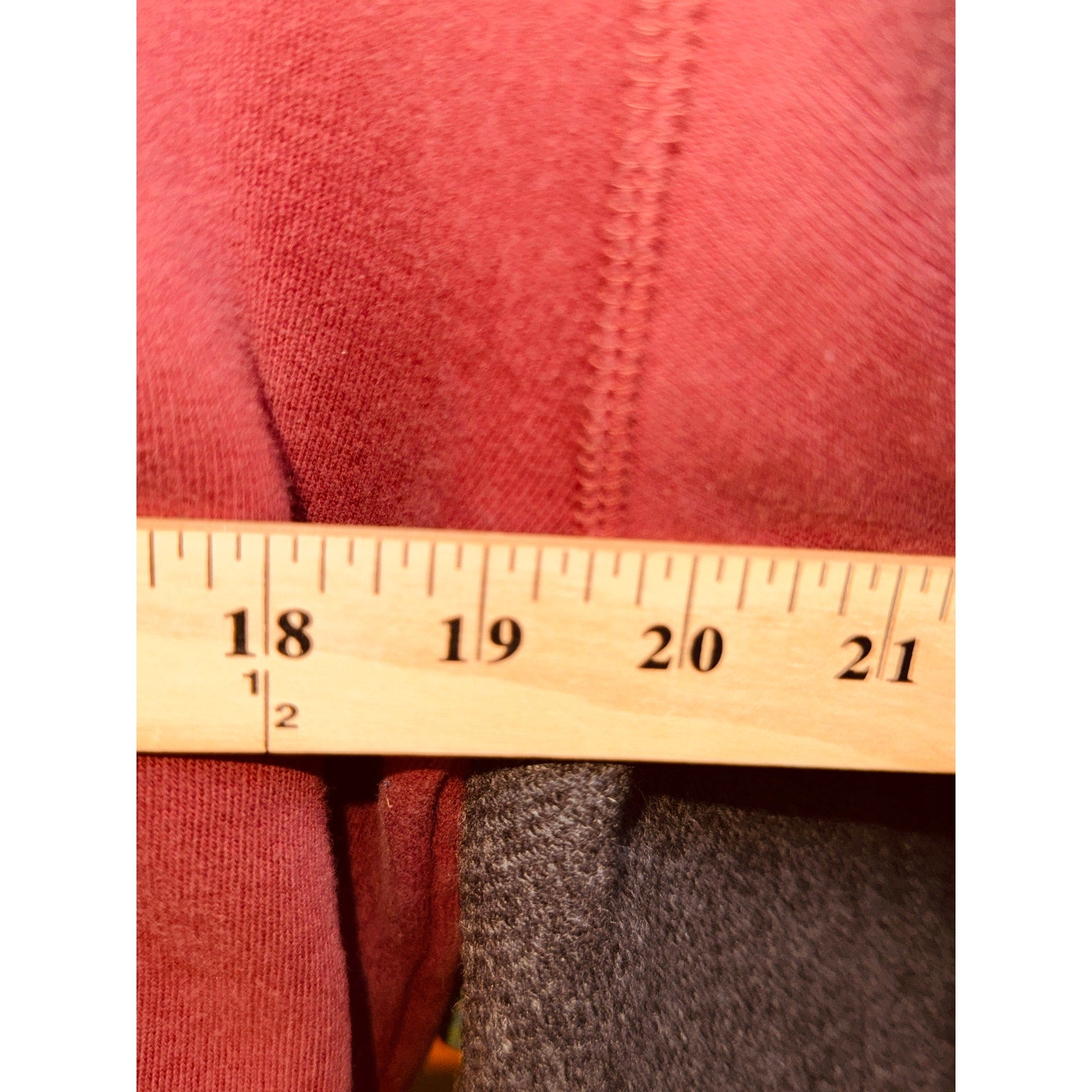 Vintage Russell Athletic Pro Cotton Crewneck Sweatshirt Faded Red Made USA Sz M