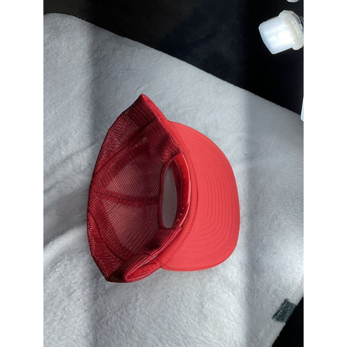 Vtg 80s/90s Concorde Aircraft Batteries FAA PMA Otto Trucker Snapback Hat NOS