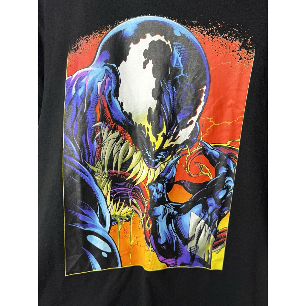 Marvel Venom Tongue Spider-Man Villain Comic Book Adult T-Shirt M