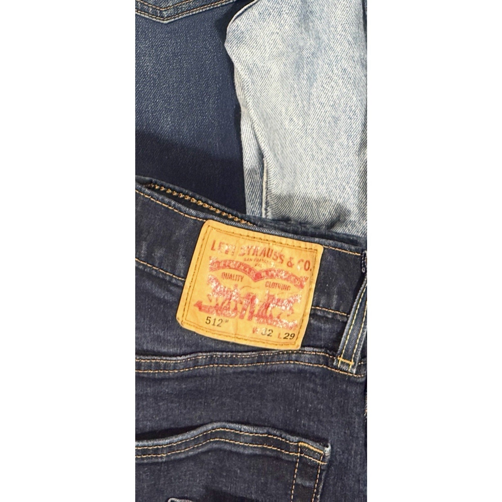 28 Pair Levi’s Jeans Lot 501 505 511 512 541 550 560 NWT USA Reseller Denim Lot
