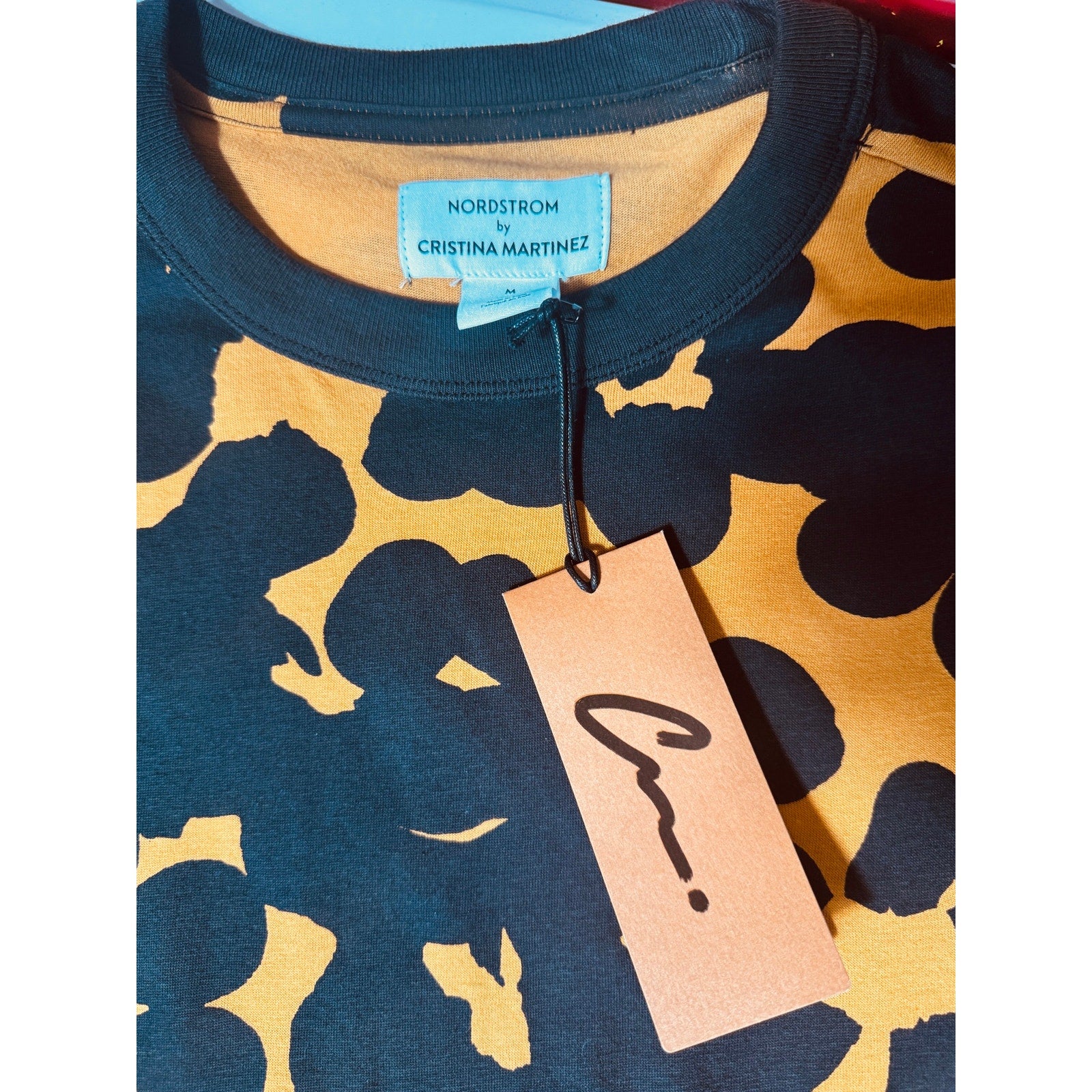 Nordstrom x Cristina Martinez Abstract Print T-Shirt Men’s Medium NWT Collab
