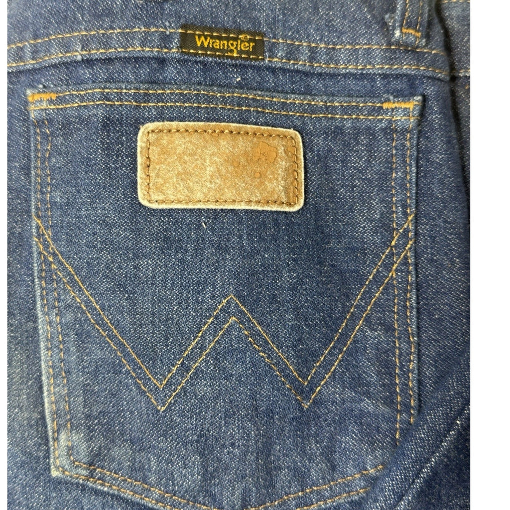 Wrangler 936NAV Cowboy Cut Slim Fit Jeans 34x32 Blue Western Denim