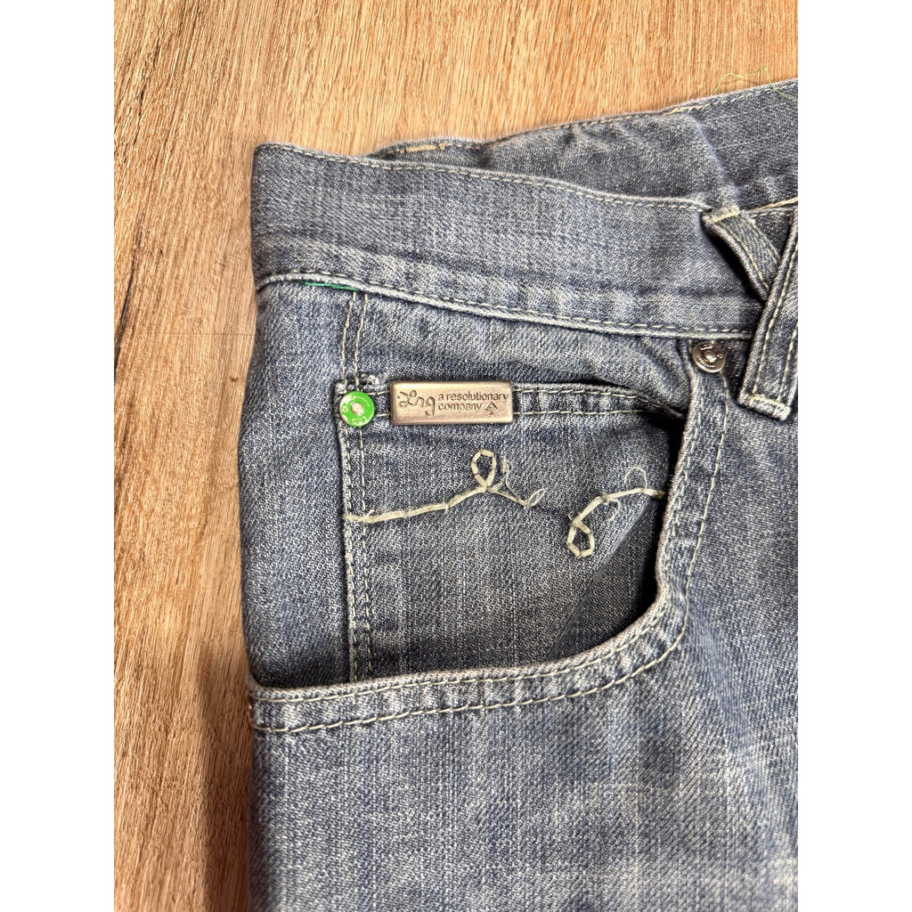 LRG Lifted Research Group Grass Roots 47 Fit Jeans Men’s 40x32 Y2K Baggy Denim