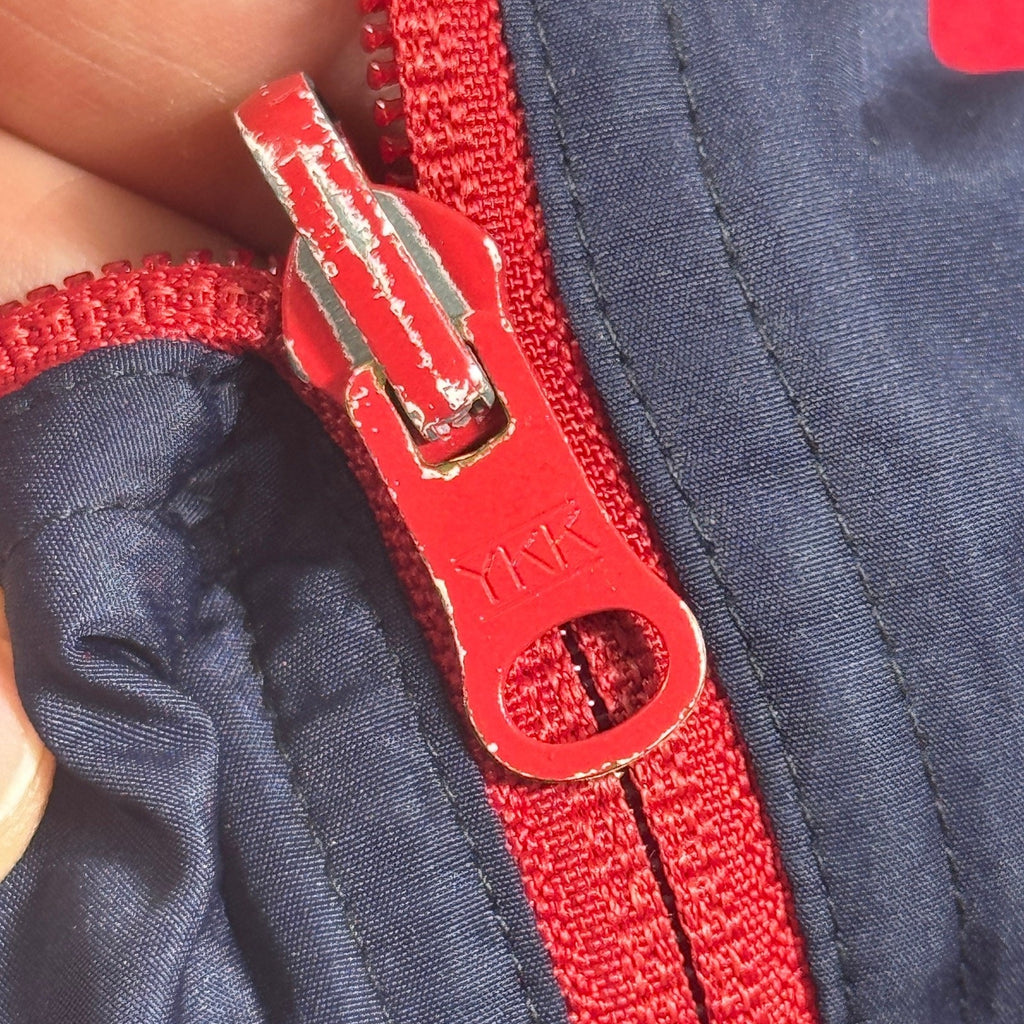 Vtg Polo Sport Golf Ralph Lauren Reversible Vest Men’s XL Navy Red Fleece 90s