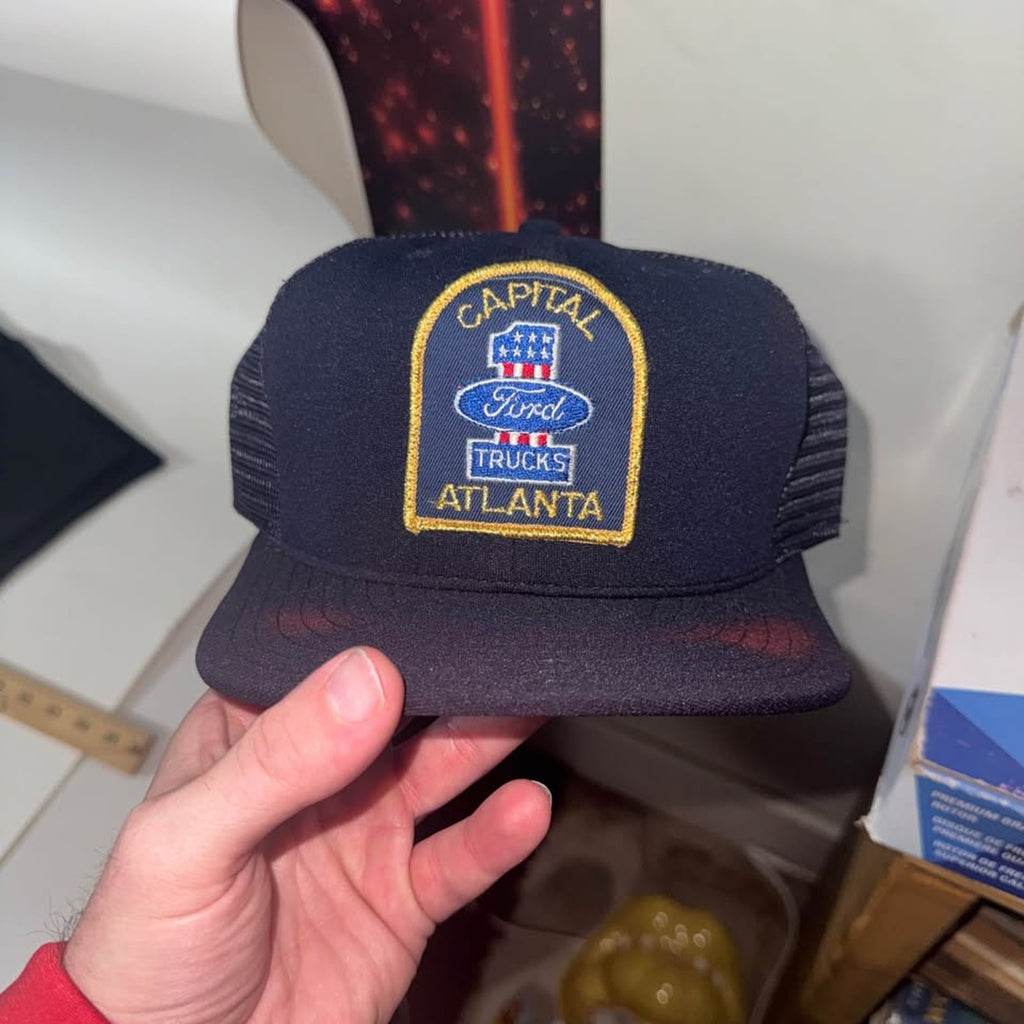 Vtg Trucker Hat Lot 60+ Ford Goodyear A&W Subaru Promo Snapback Caps