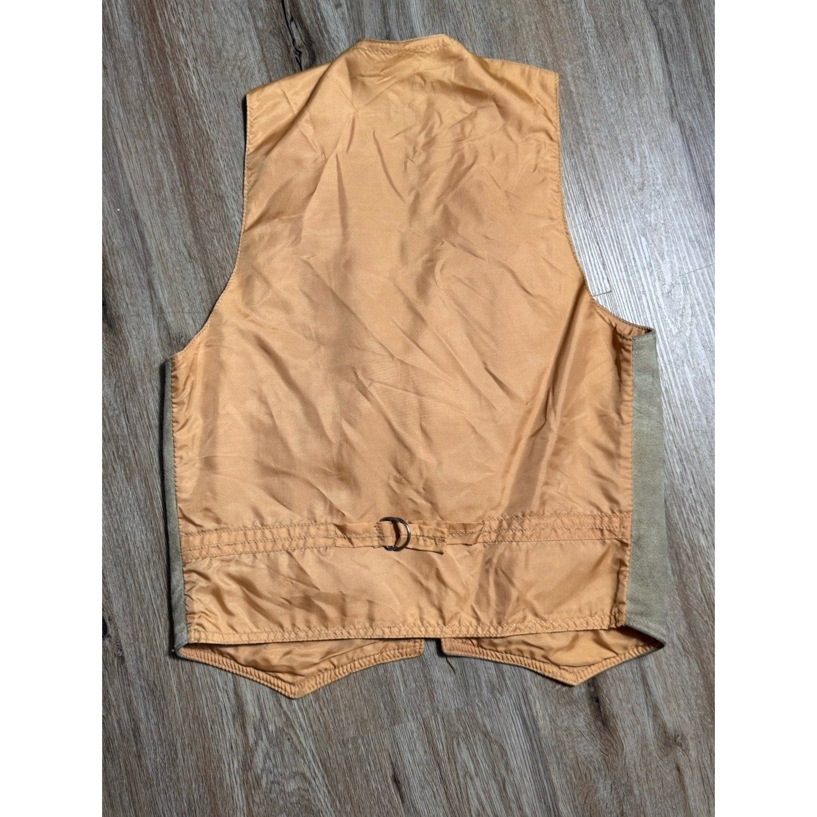 Vintage 70's Gap Cowhide Leather Vest No Size