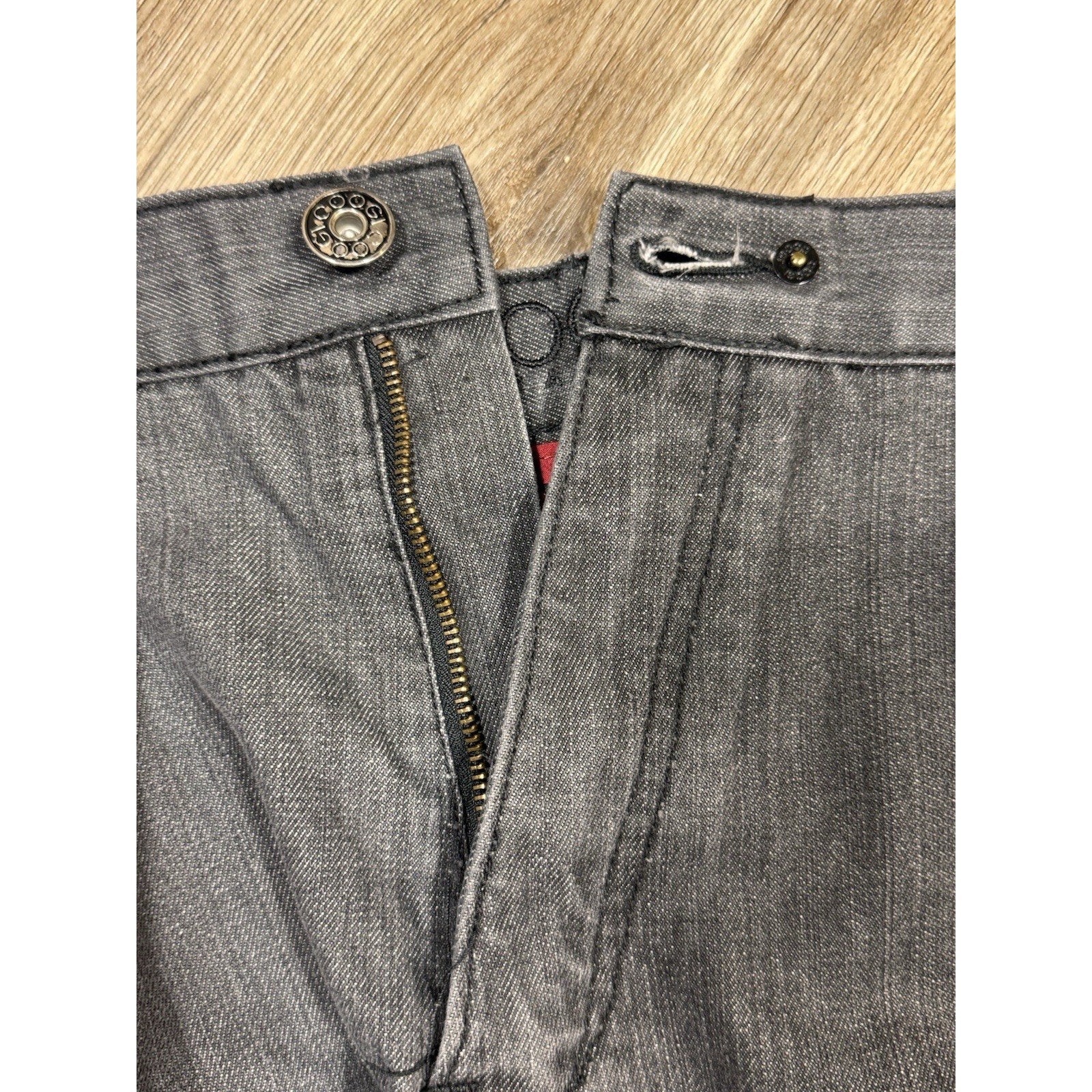 Y2K COOGI Australia Men’s Sz 42 x 35 Denim Jeans w/ Embroidered Logos Big Baggy