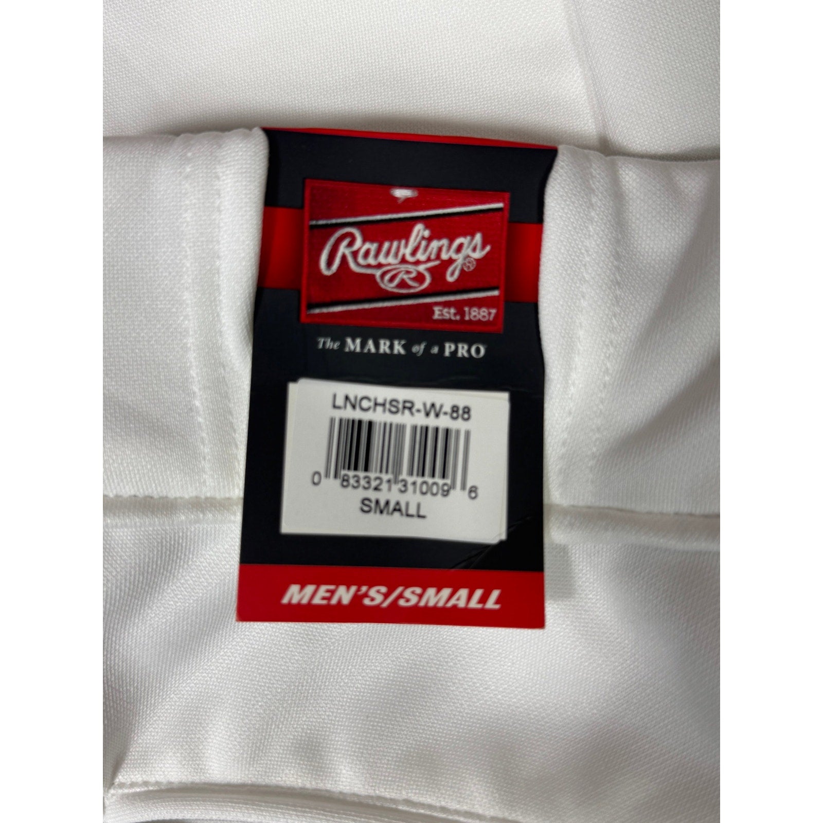 Rawlings Launch Semi-Relaxed Adult Baseball Pants White Small LNCHSR-W-88