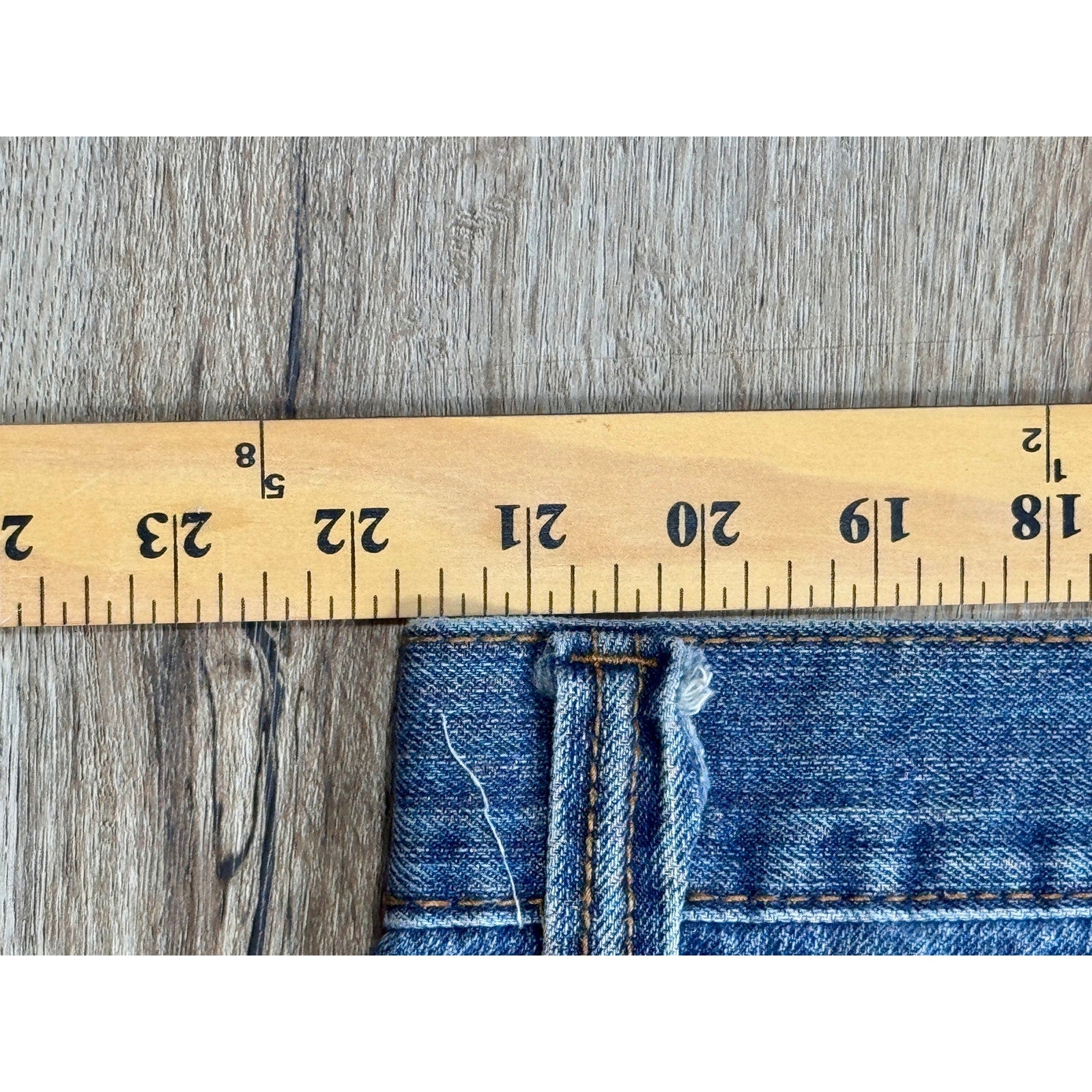 NBN Gear Embroidered Flap Pocket Jeans Men’s 42x32 Baggy Y2K Blue Denim Skater