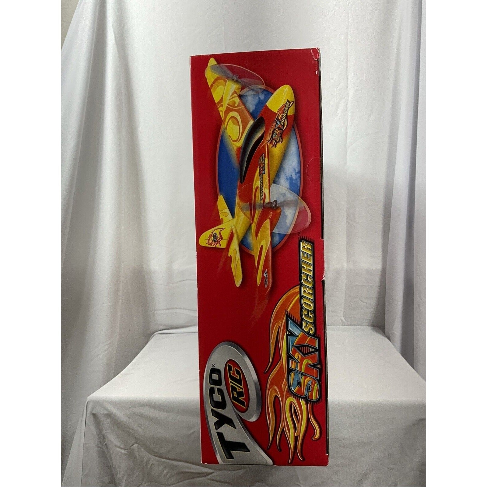 Mattel TYCO RC Remote Control Vintage Sky Scorcher Yellow/Red Aircraft Plane