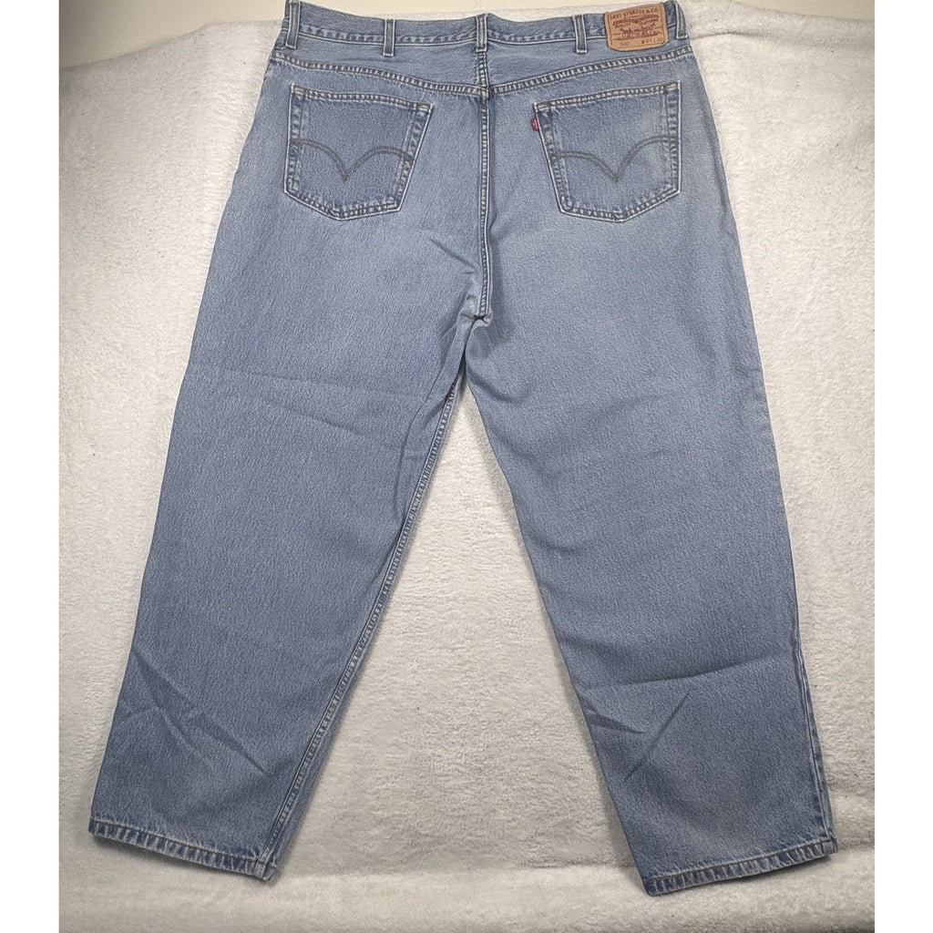 VTG 2004 Levi's 560 Comfort Fit Jeans Men's 44x30 Light Wash Relaxed Denim