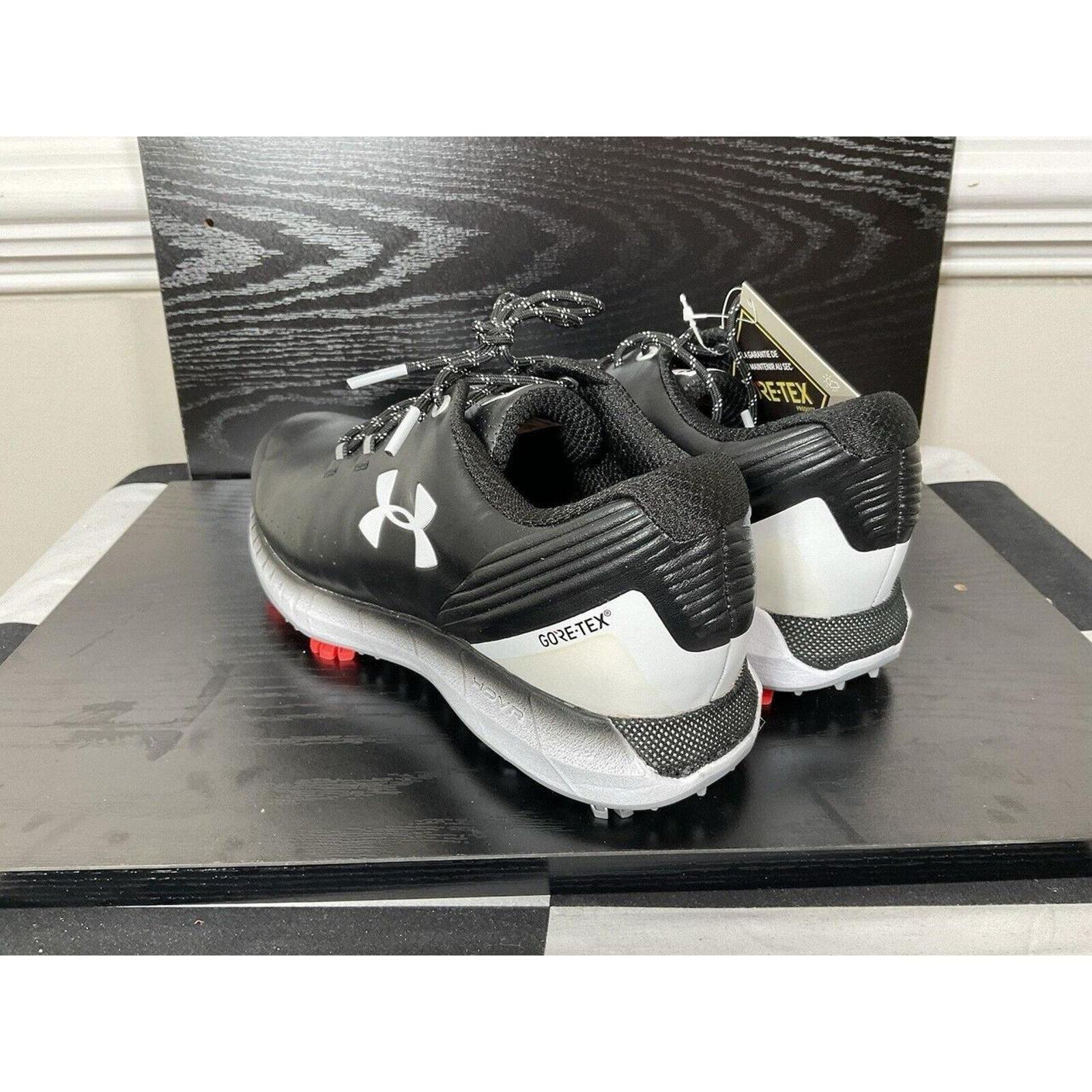 Under Armour HOVR Drive GTX E Golf Shoes Goretex 3023326-001 Mens Sz 6
