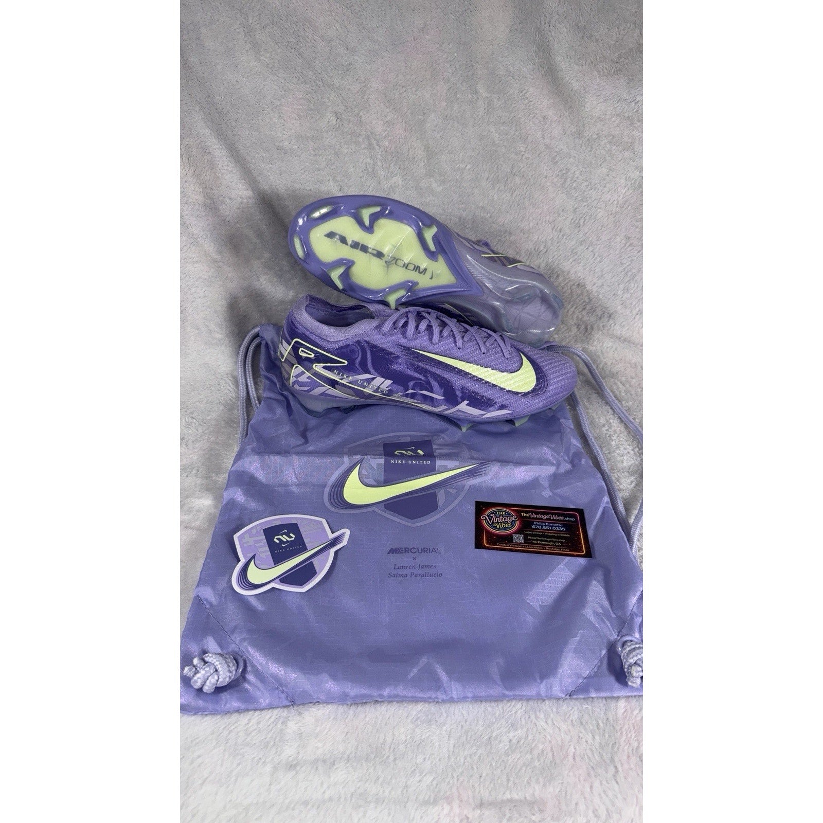 Nike Zoom Mercurial Vapor 16 Elite FG United Pack Soccer Cleats M 11 HF1605-500