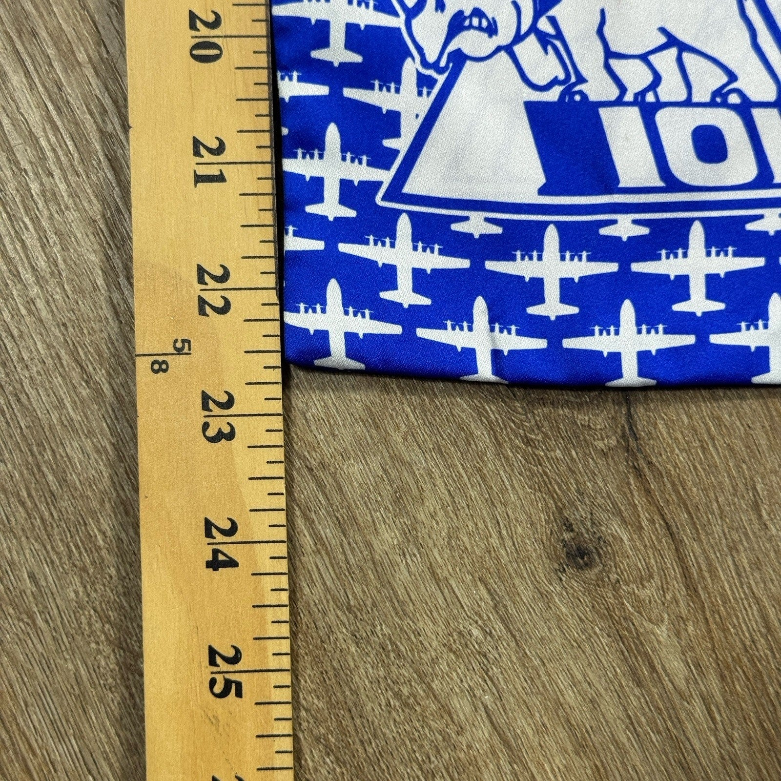 Vtg Rakkel RAMA World 101st ARW KC-135 Air Force Flight Scarf 45” USA Military