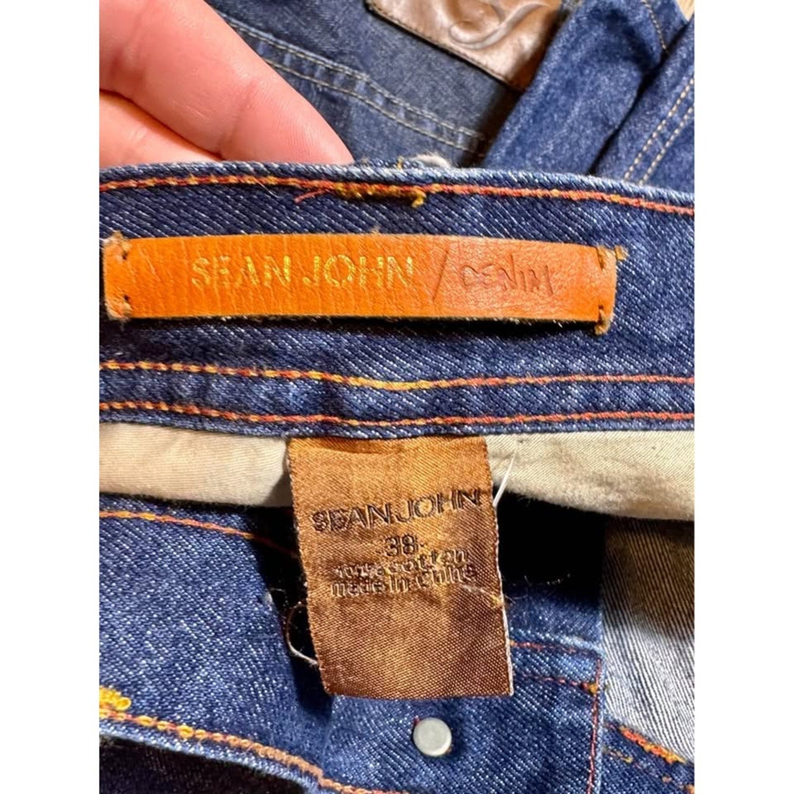 Sean John Denim Jeans Lot 4 Pairs Mens 38 39 Y2K Hip Hop 🔥