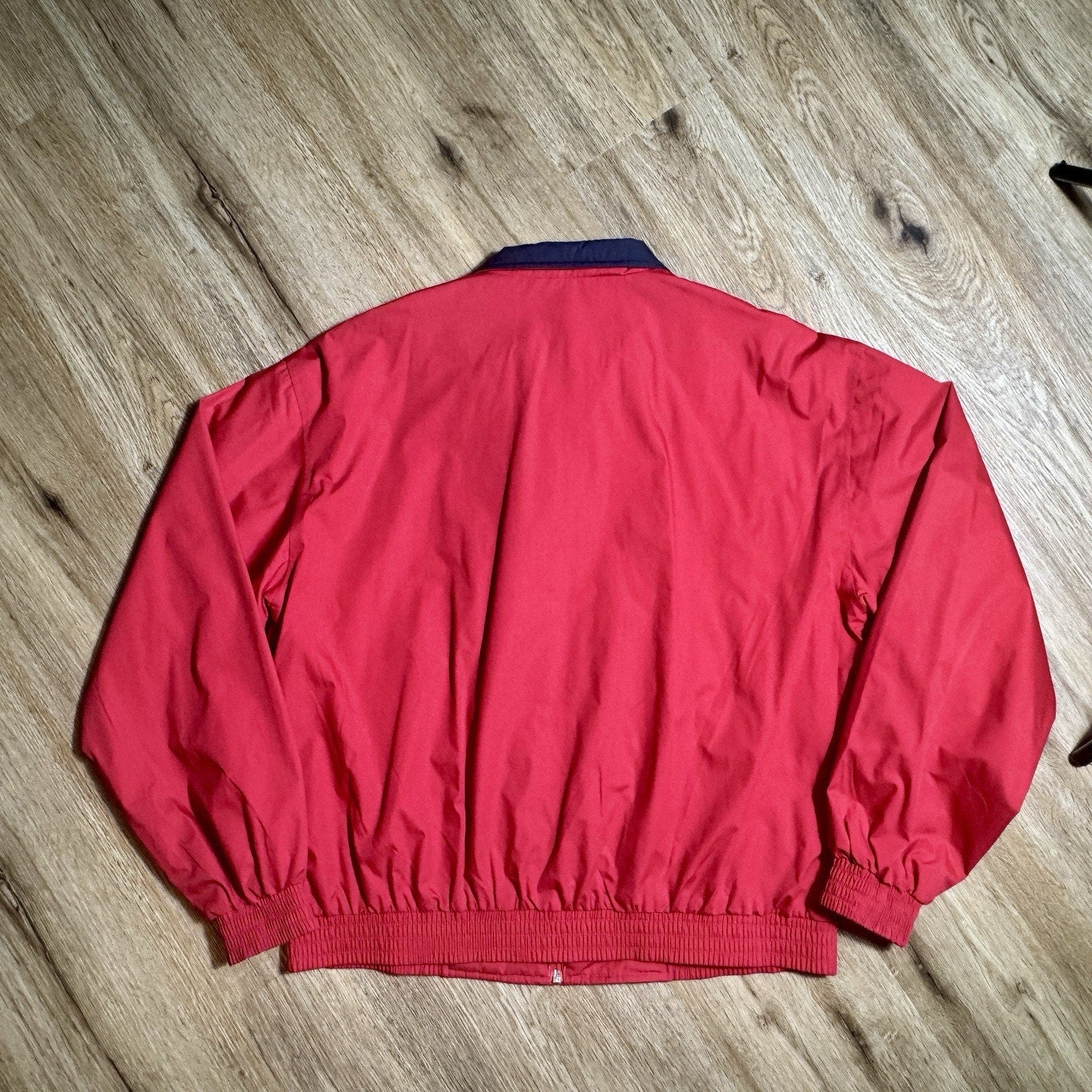 Port Authority On Tour Knoxville Moose Lodge #1560 Windbreaker Jacket Mens M Red