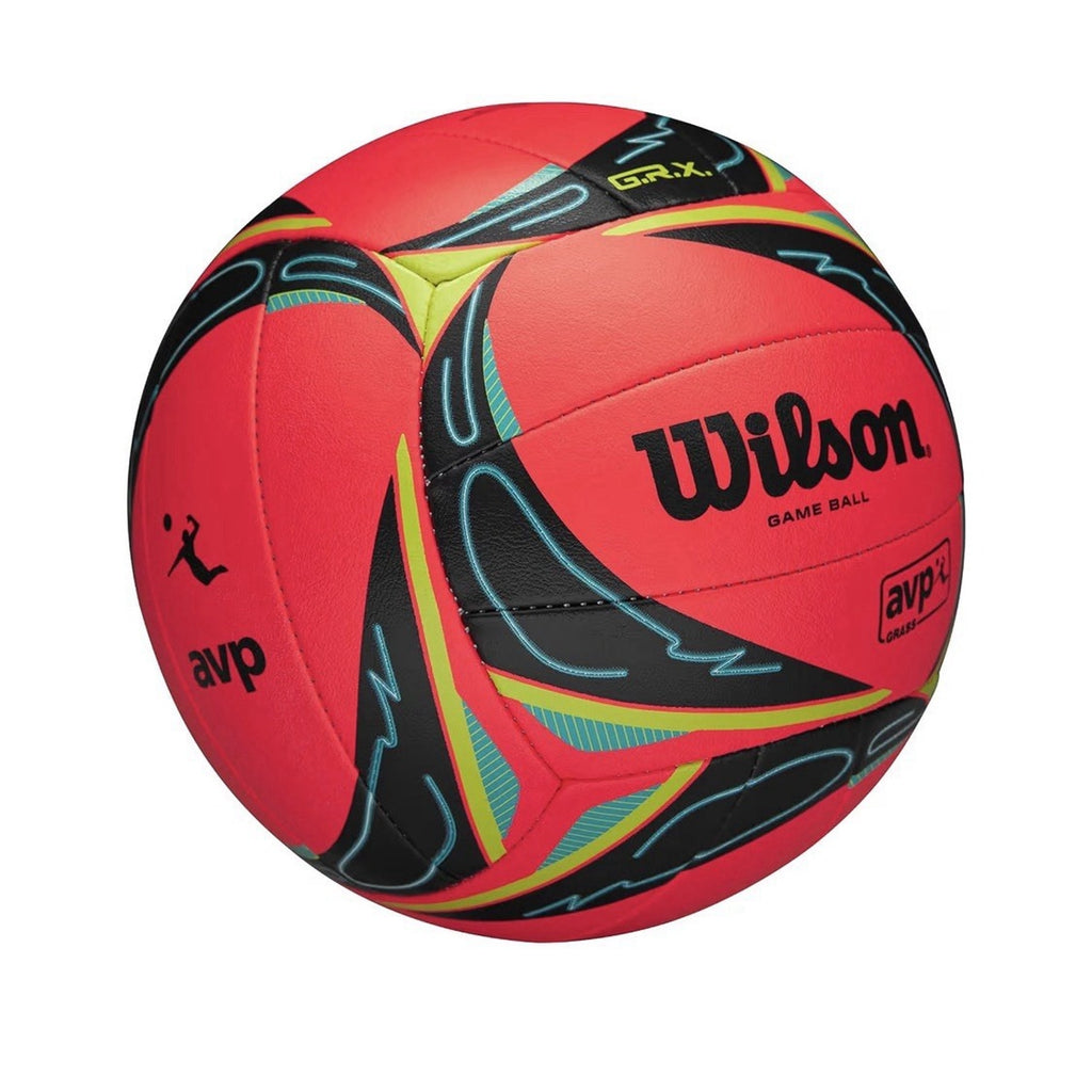 Wilson AVP GRX Grass Game Ball Volleyball Official Size New in Box Neon Pink