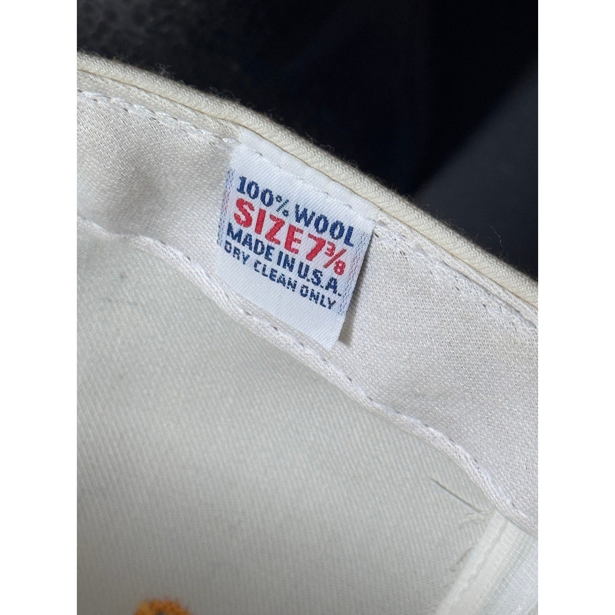 Vintage University of Tennessee Vols New Era 5950 Fitted Hat 7 3/8 Wool NCAA Cap