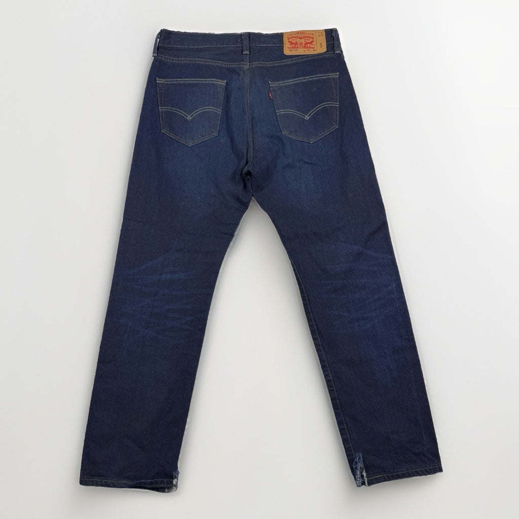 Levi's 501 CT Jeans Mens 33x30 Dark Wash Tapered Button Fly 18173-0024 Boot Cut