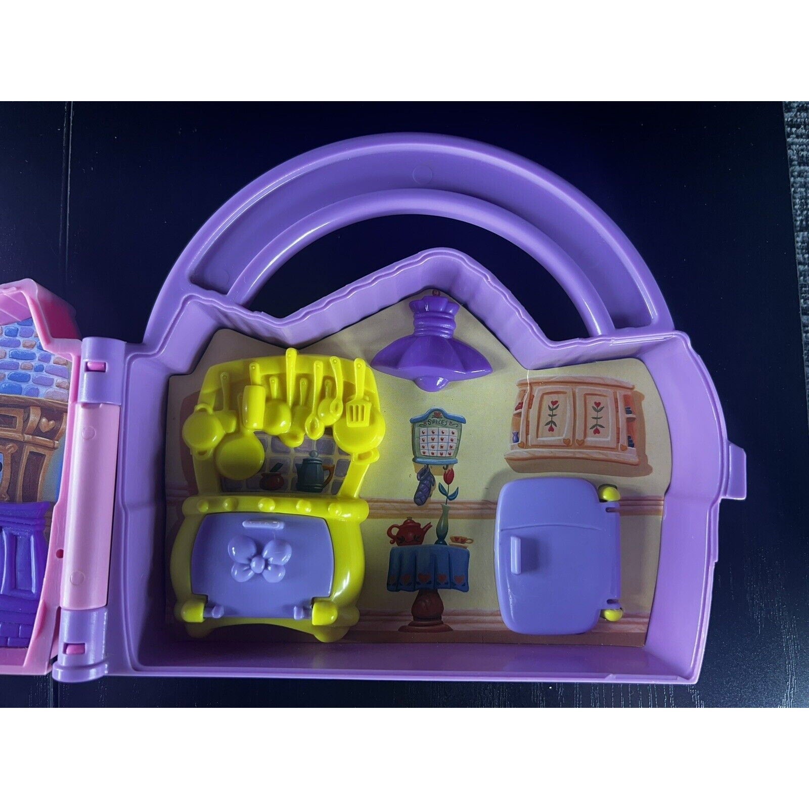 Rare 1990s Vintage Disney Mickey Mouse Playset House - Collectible Toy