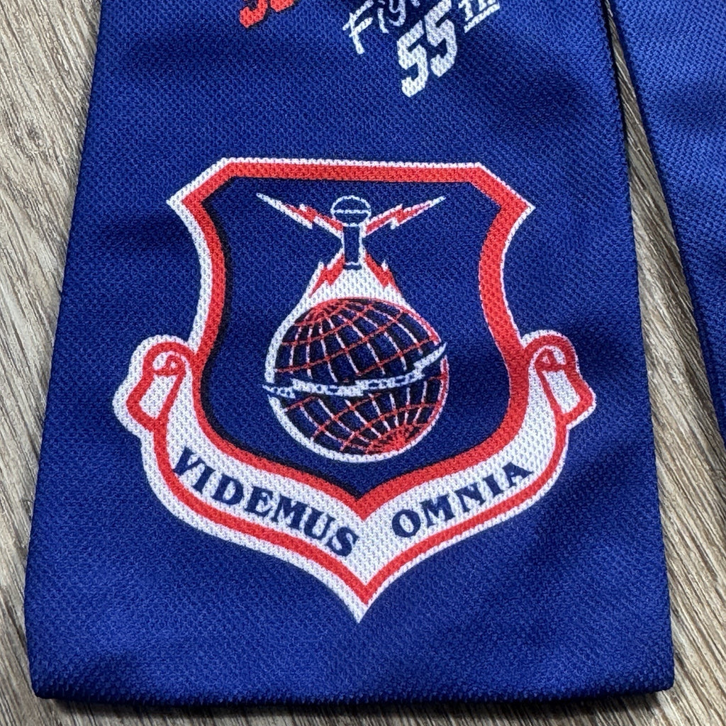 Air Force Pilot Scarf Rakkel Rama World 55th Operations Group Offutt AFB 2001