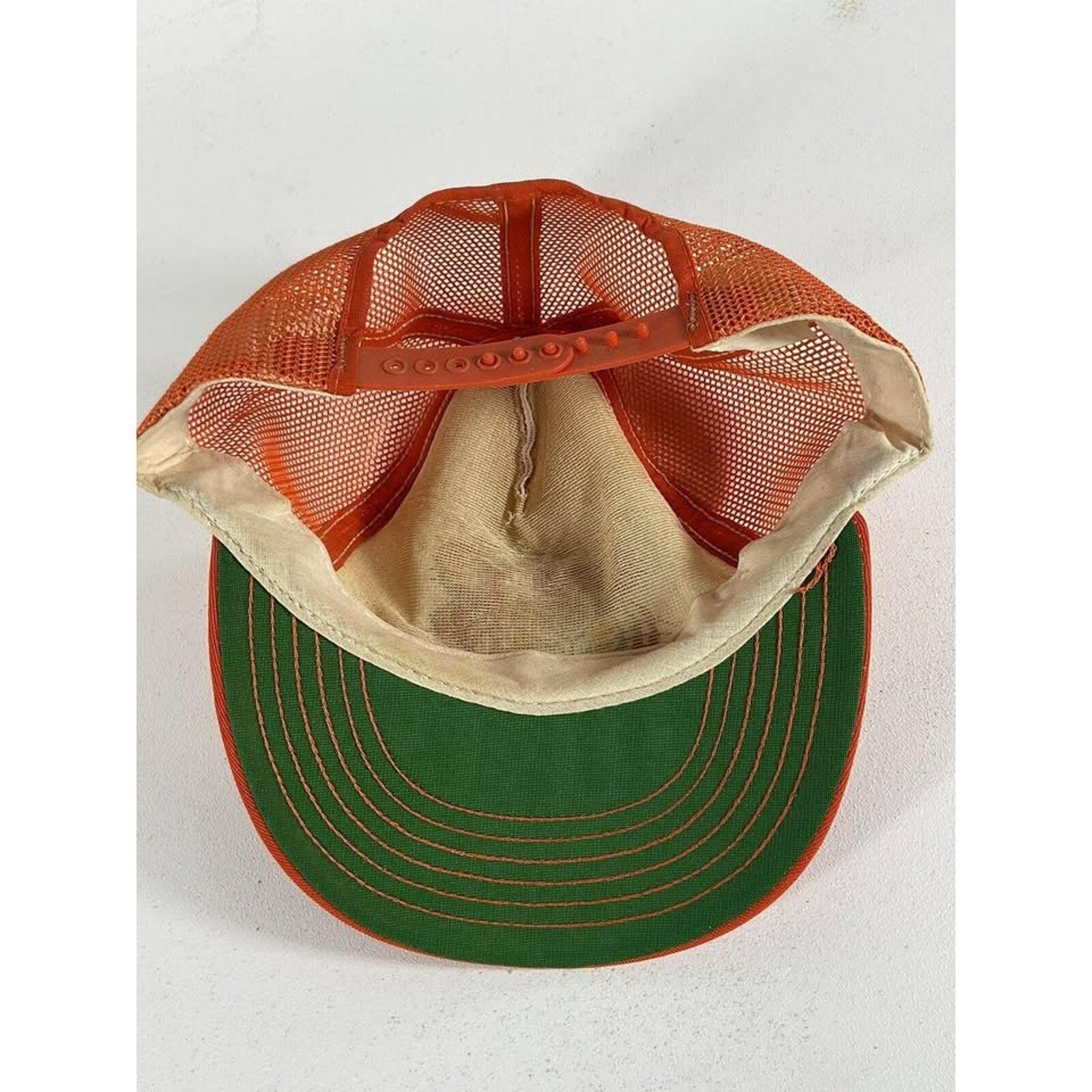 Vintage 80s Auburn Tigers Aubie Mesh Trucker Snapback Challenger Caps USA