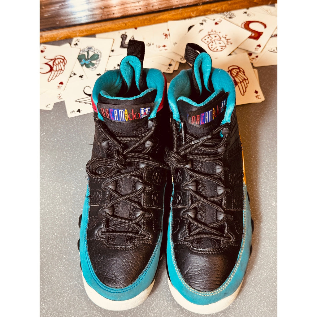 Nike Air Jordan 9 Retro GS Dream It Do It Youth 6.5Y Women’s 8 Black  302359-065