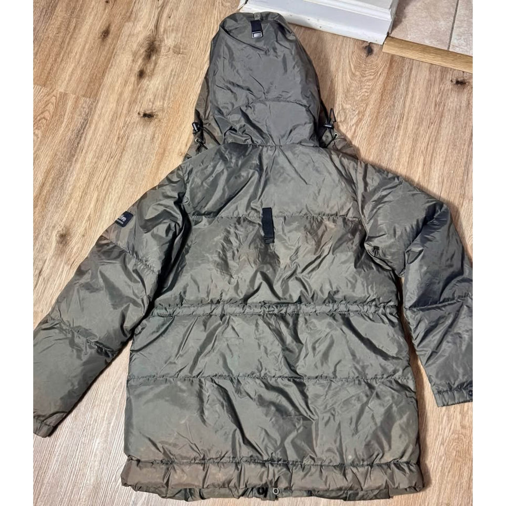 Vintage Marithe Francois Girbaud Beactive Down Puffer Coat Womens M US 26