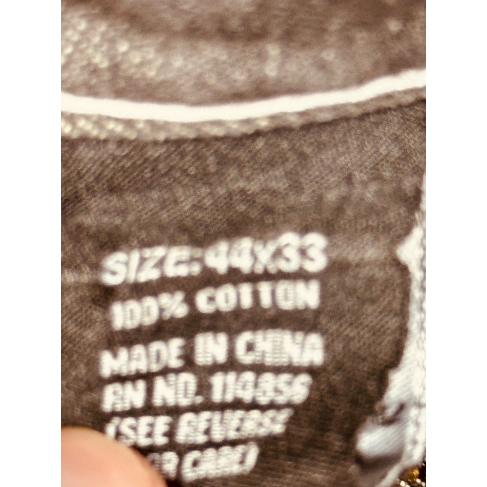 Red Ape Y2K Gray Baggy Jeans Argyle Pocket Embroidered Denim 44x33 Rare Streetwear