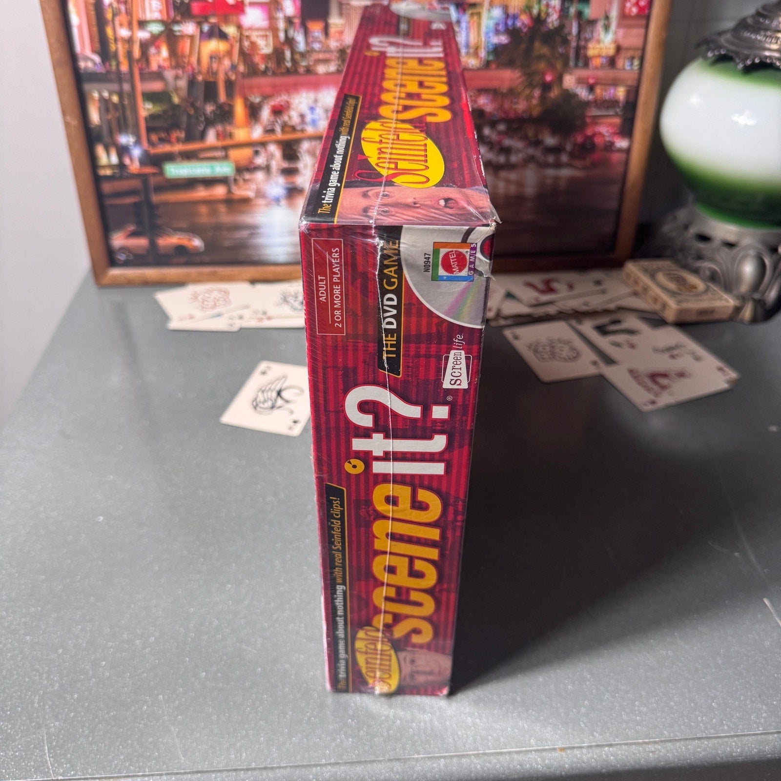 Seinfeld Scene It DVD Game 2008 Mattel Screenlife New Sealed Trivia Game Tv Show