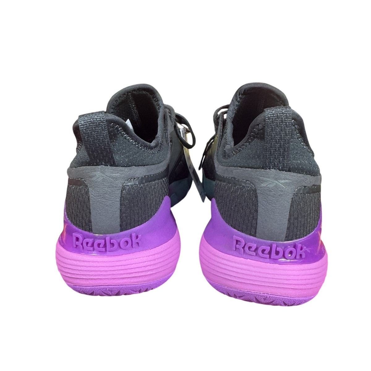 Reebok Nano Court Pickleball Tennis Shoes Grey Purple Aqua 100212266 M10 W11.5