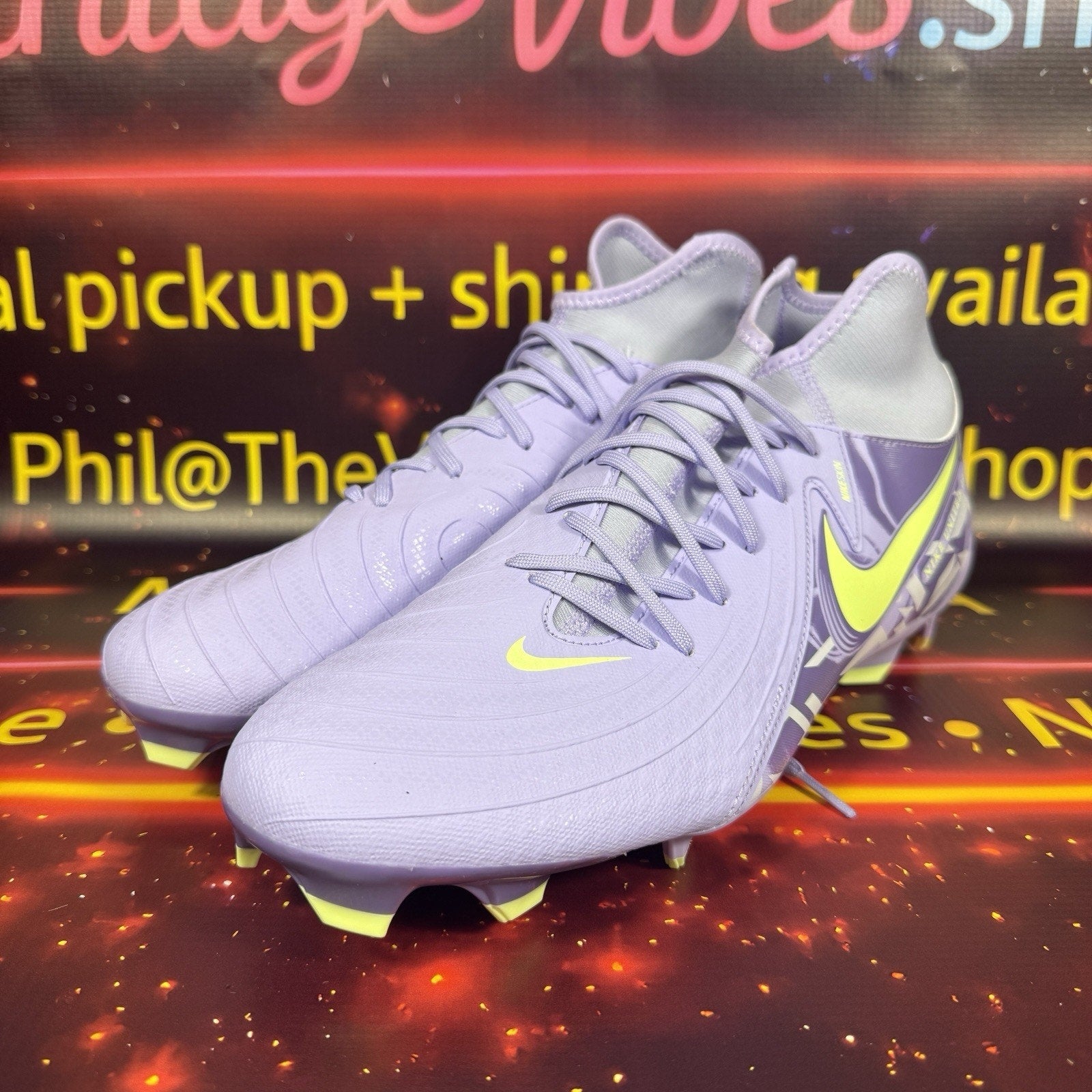 Nike Phantom Luna II Academy Purle FG/MG Soccer Cleat HF1598-500 Men Sz 13 New